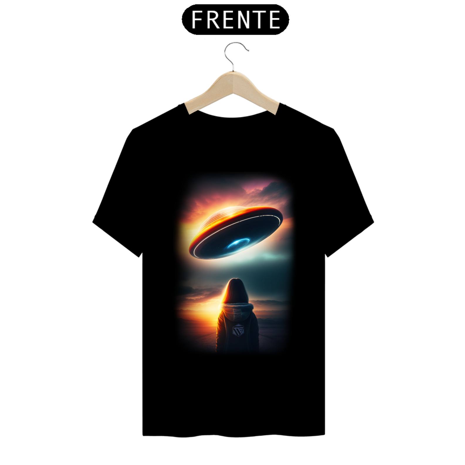 CAMISETA UNISEX DE VOLTA PRA CASA