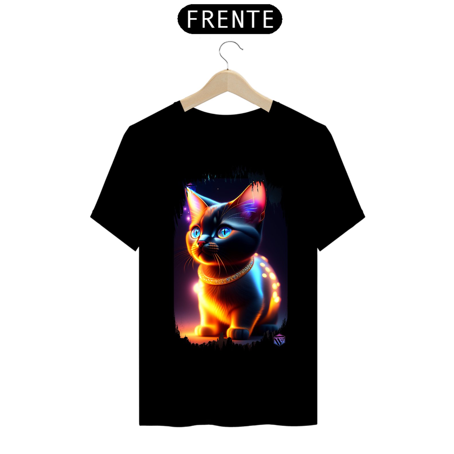 CAMISETA UNISEX GATINHO STELAR
