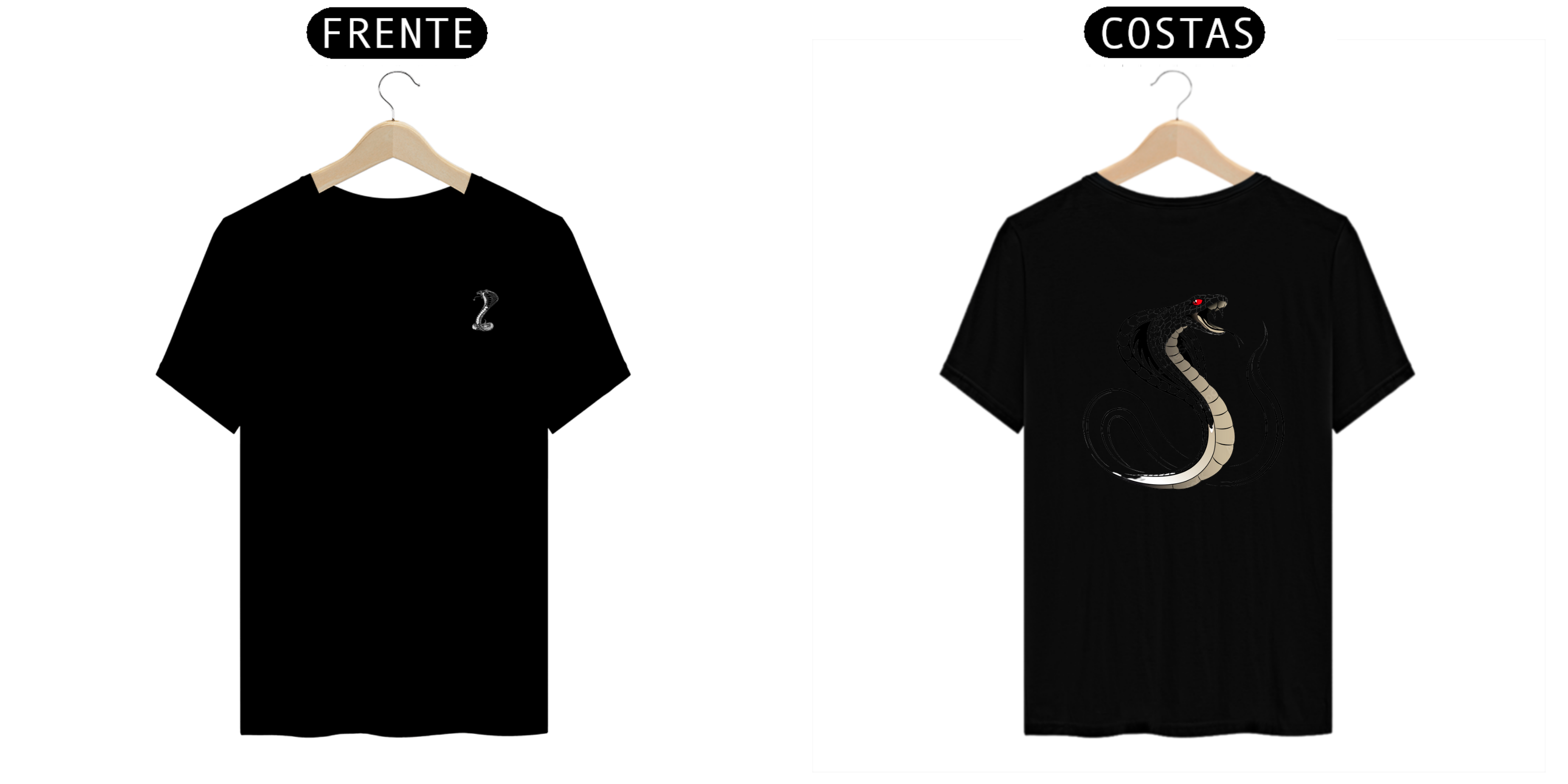 Camiseta Cobra de Malandro 