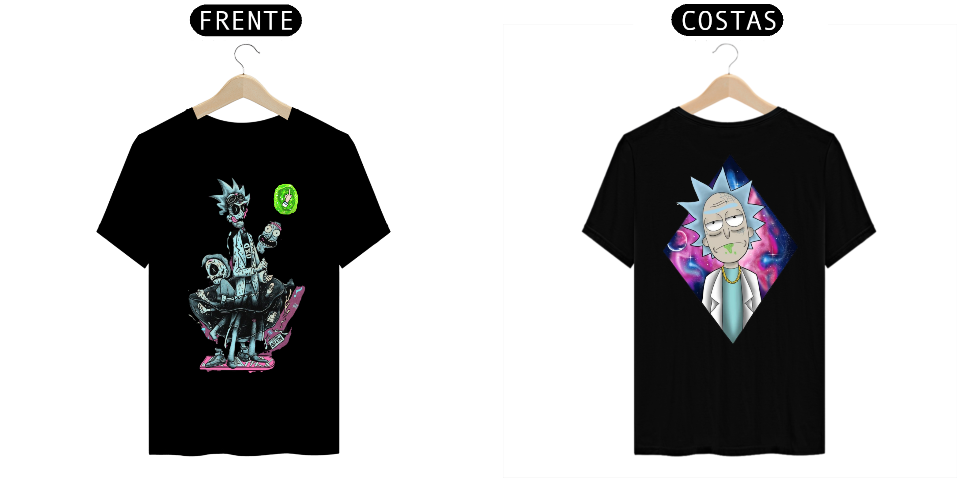 Camisa Rick and Morty 1