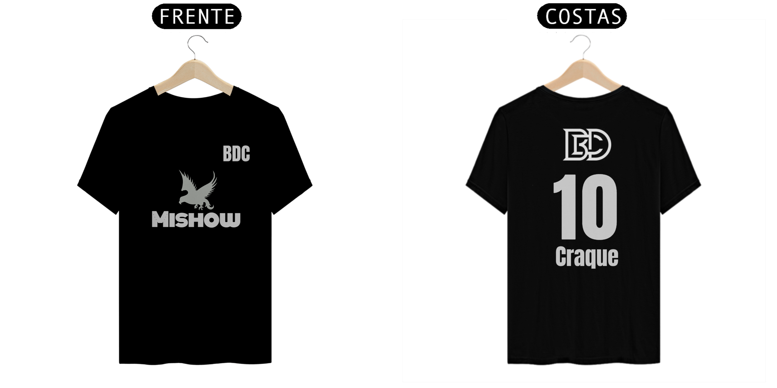 Nome do produto  Camiseta Craque