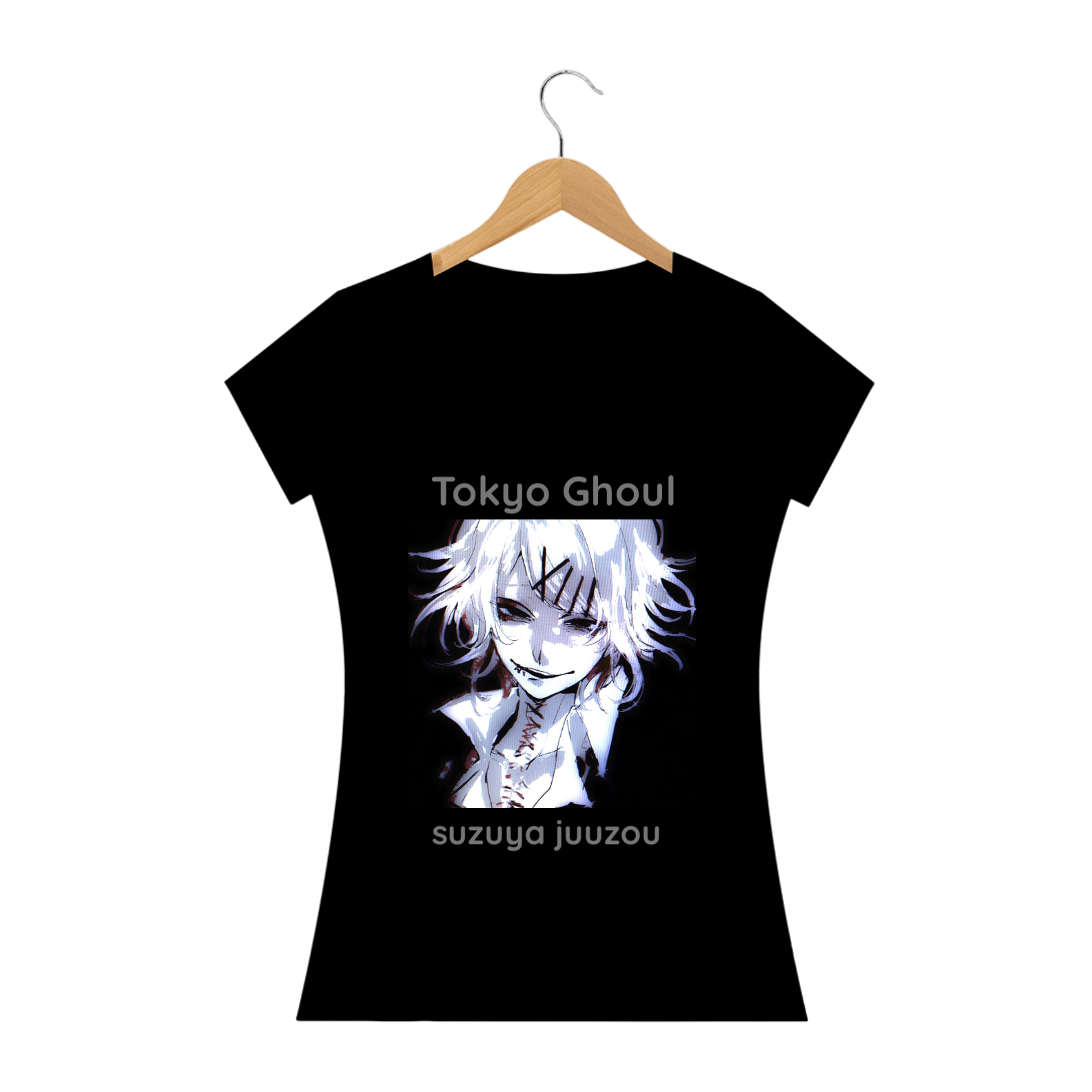 Camiseta Baby long prime - Tokyo Ghoul