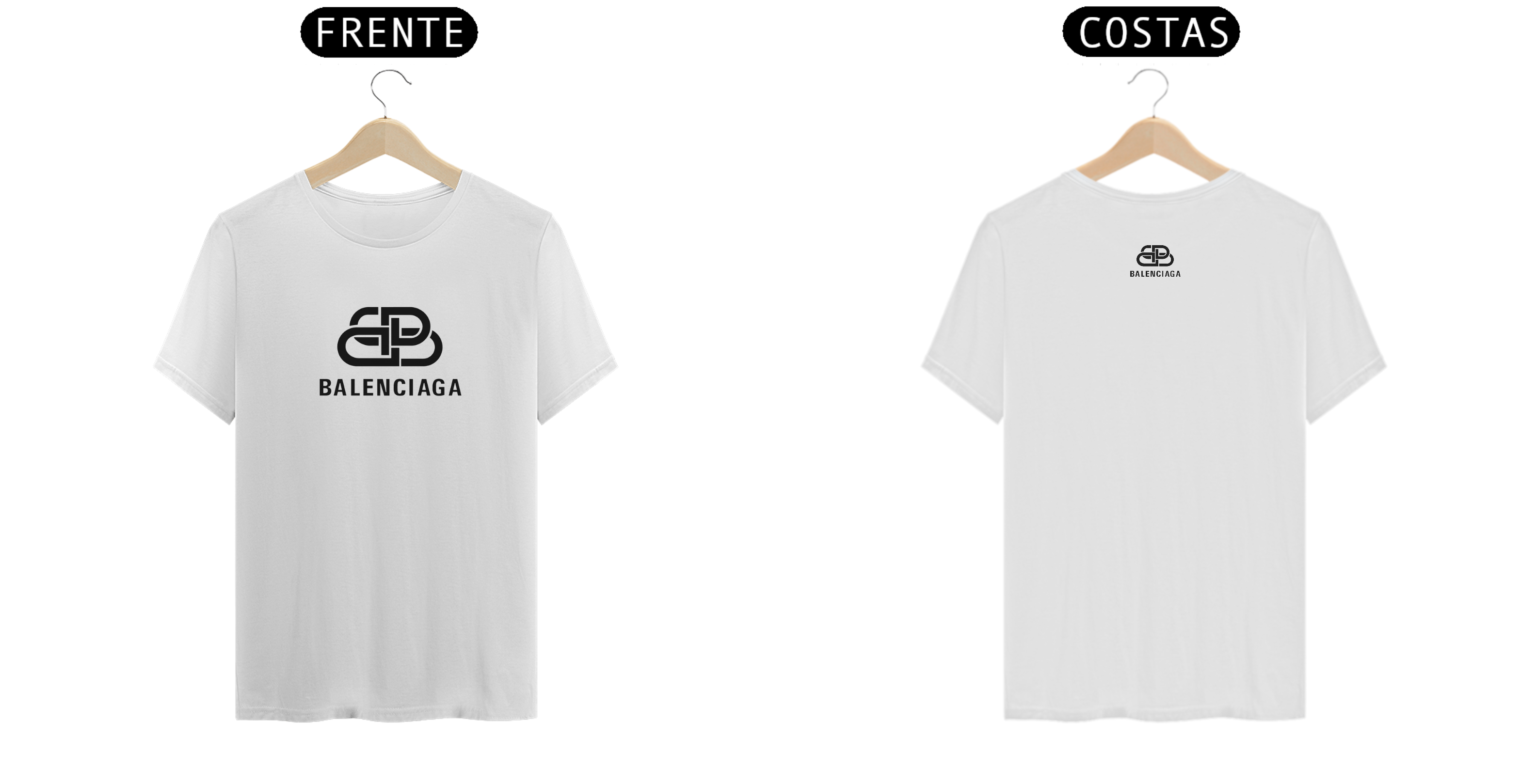 CAMISETA BALENCIAGA (V1 MASCULINA)