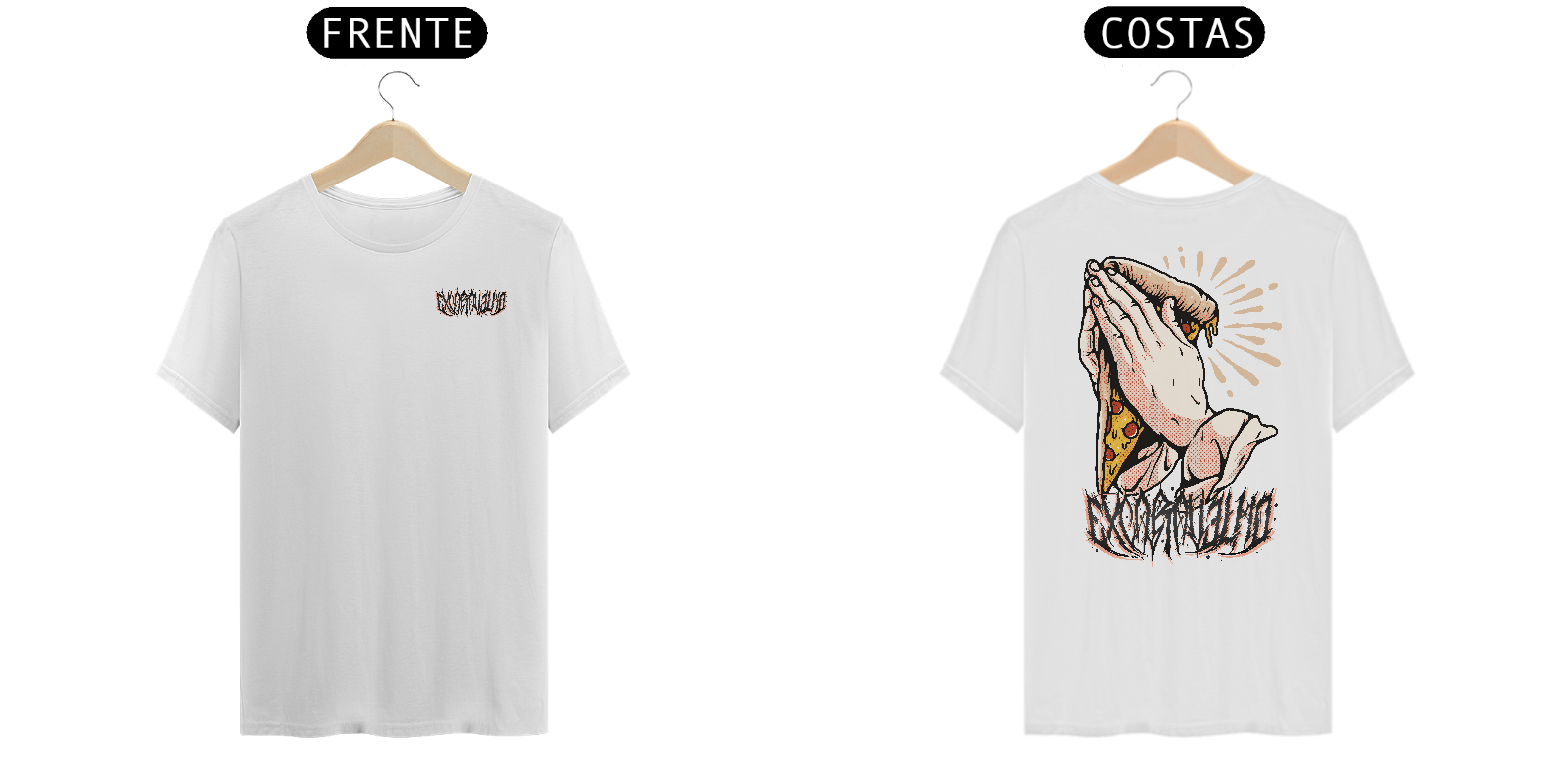 T-shirt Pizza Excaravelho