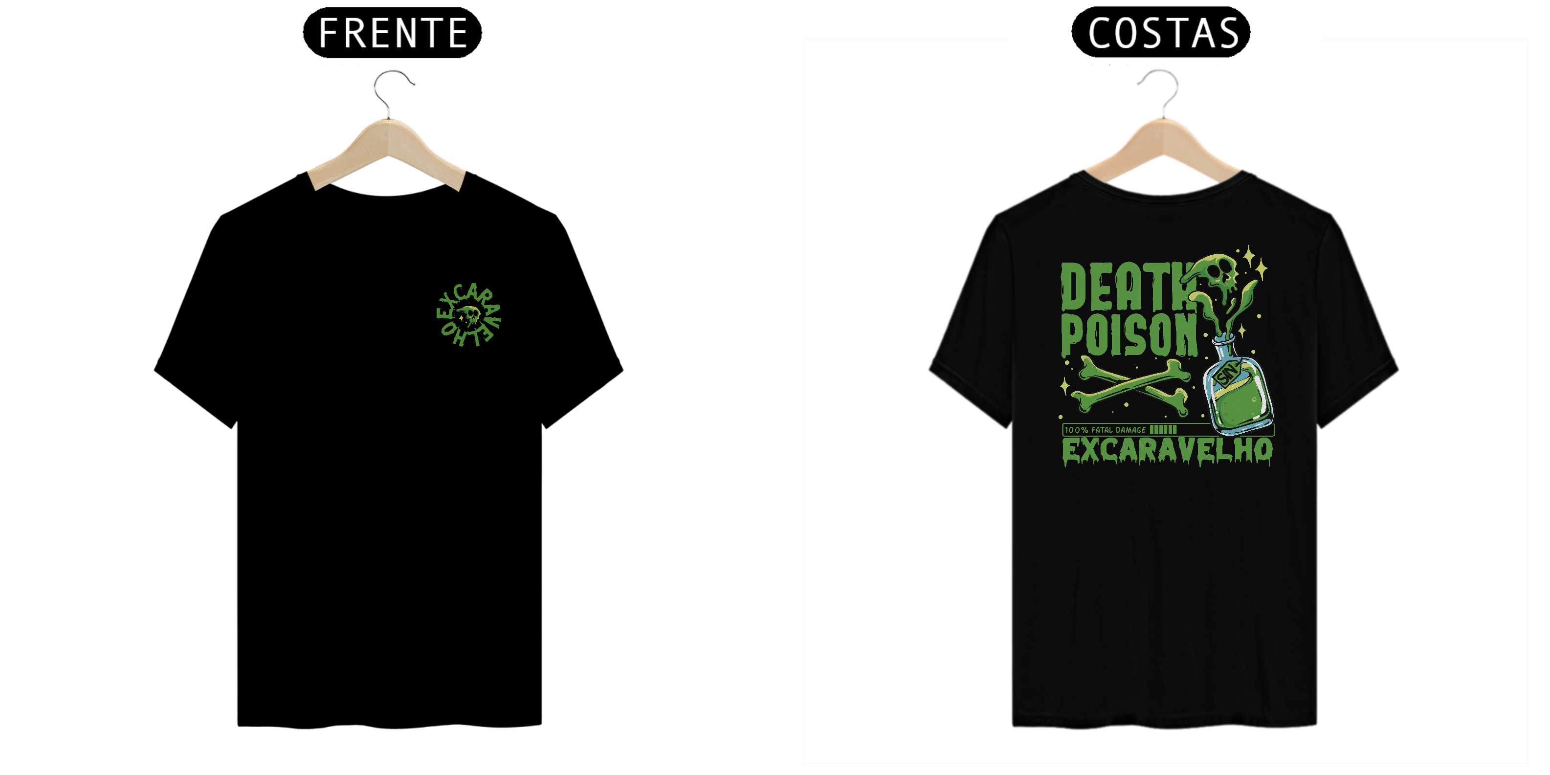T-shirt Death Poison 