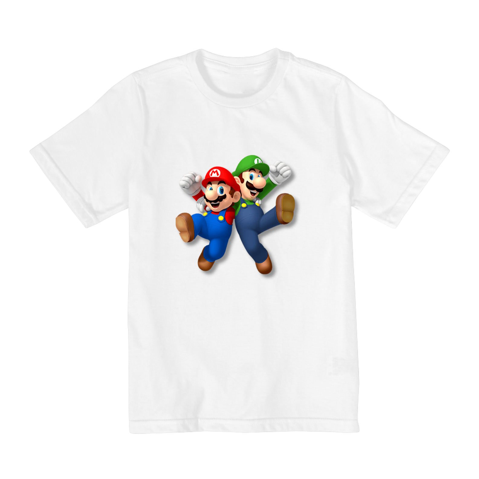 Nome do produto  Camiseta Super Mario Bros Tamanho (10 a 14)