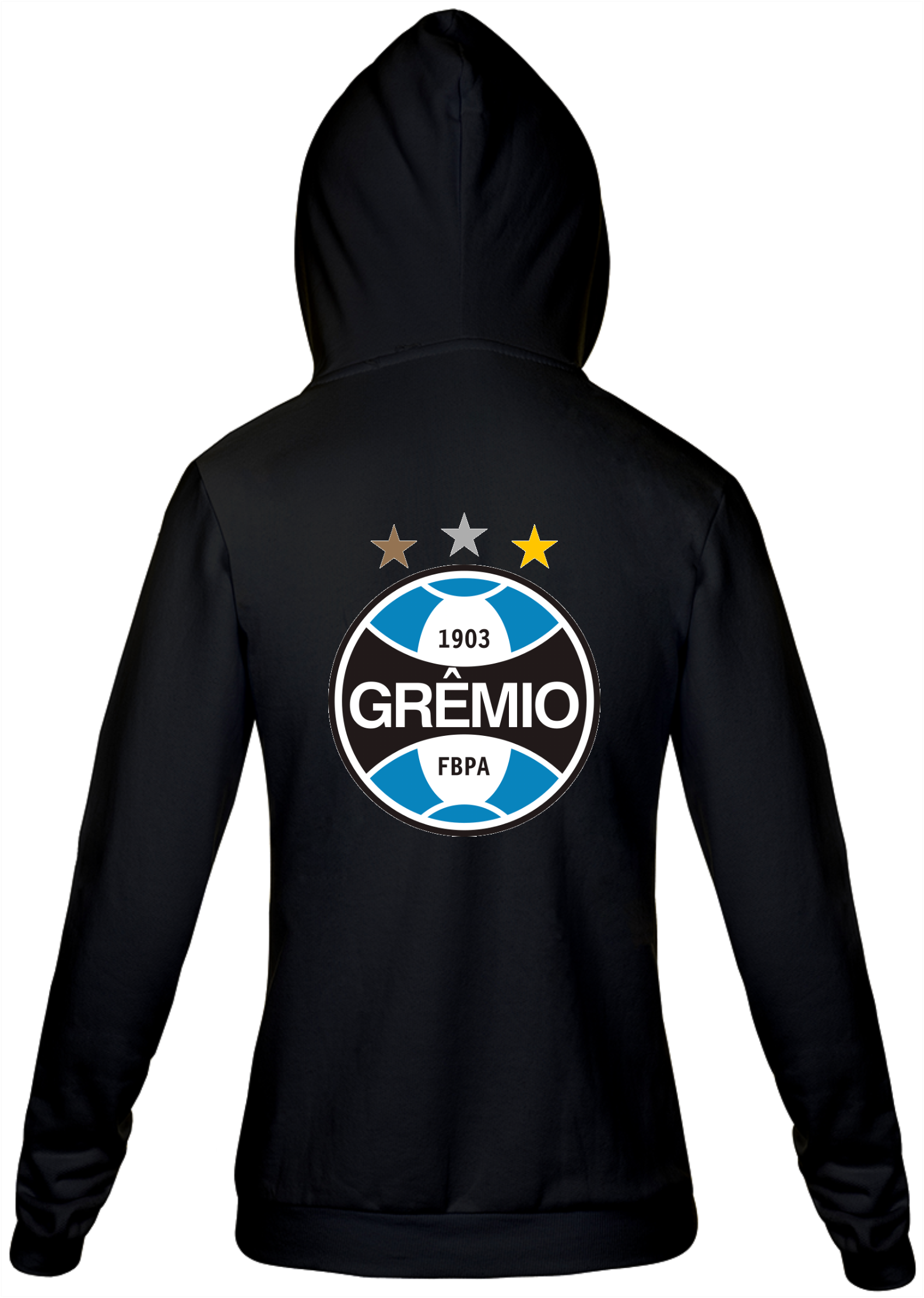 Nome do produto  Moletom com zíper Grêmio Time de Futebol