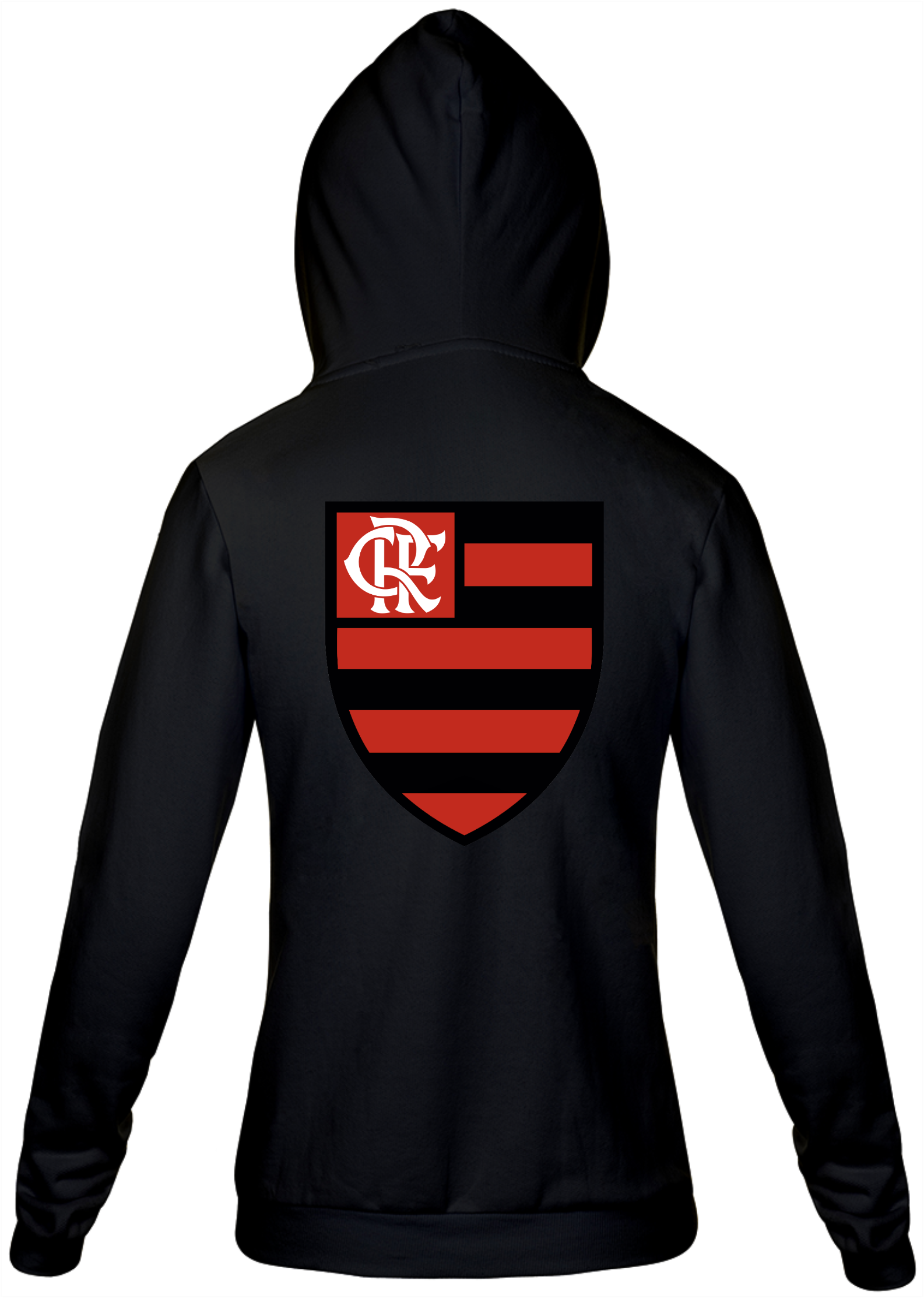 Nome do produto  Moletom com zíper Flamengo Time de Futebol
