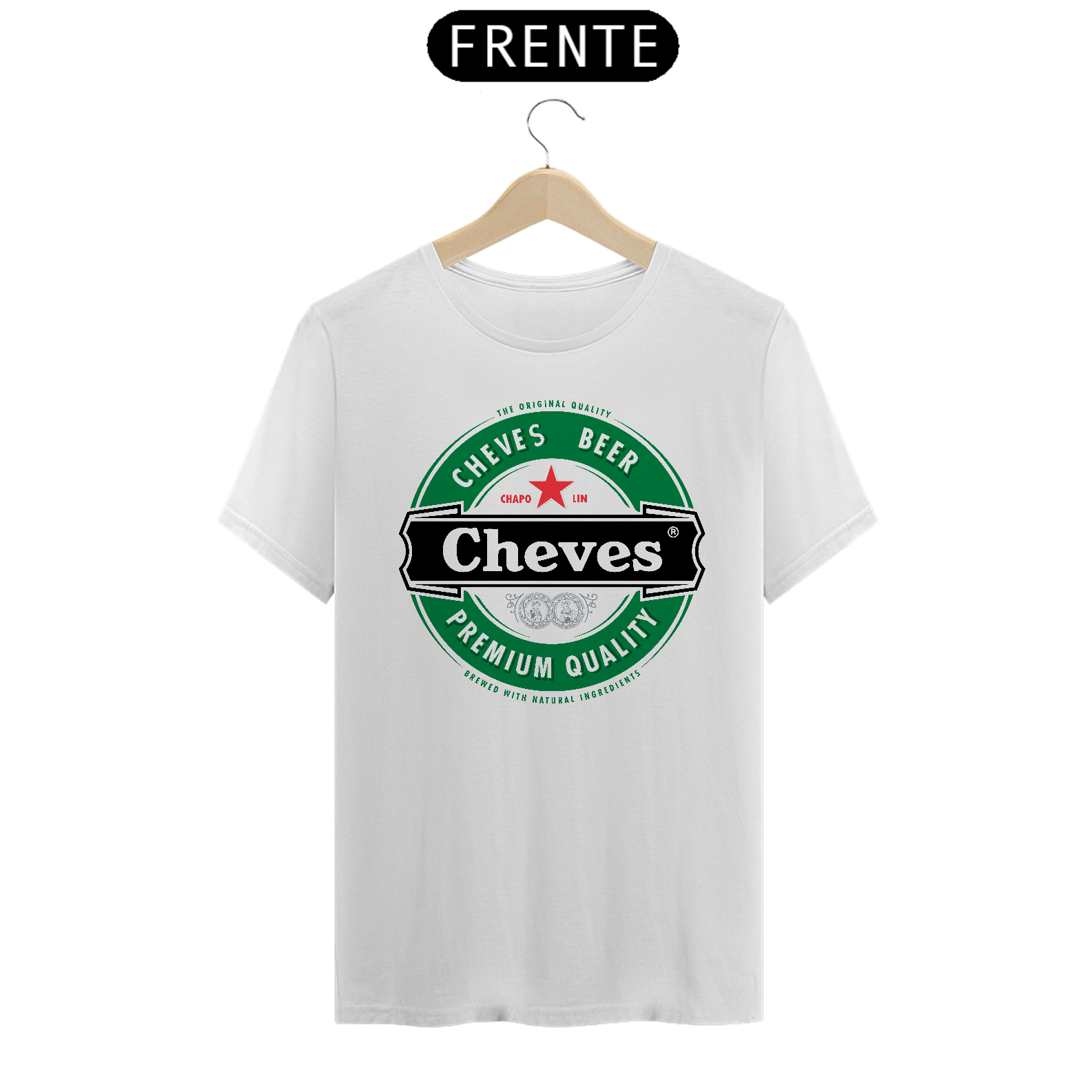 Cheves a Cerveja Incrível Camisa Unissex