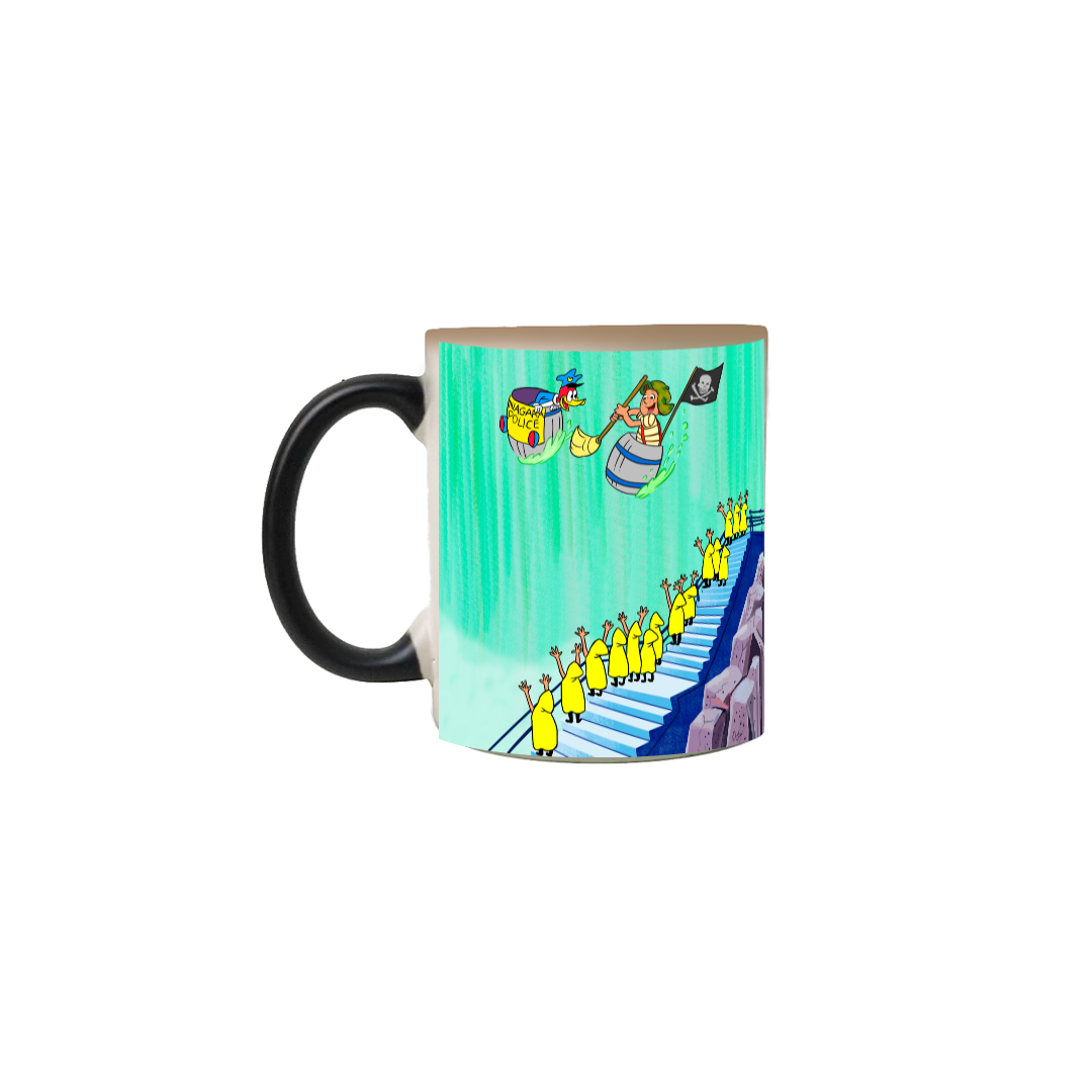 Chaves e Pica-Pau nas Cataratas Caneca Mágica