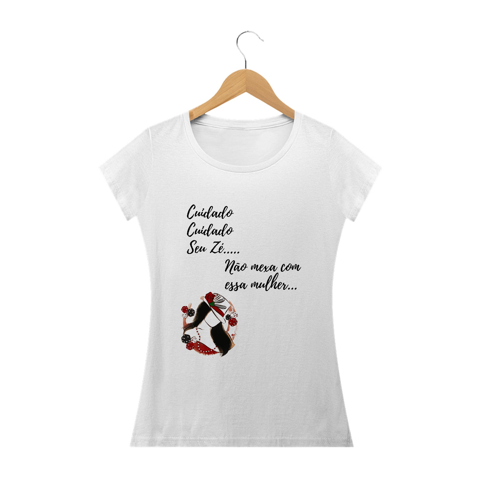 Cuidado seu Zé, não mexa com essa mulher