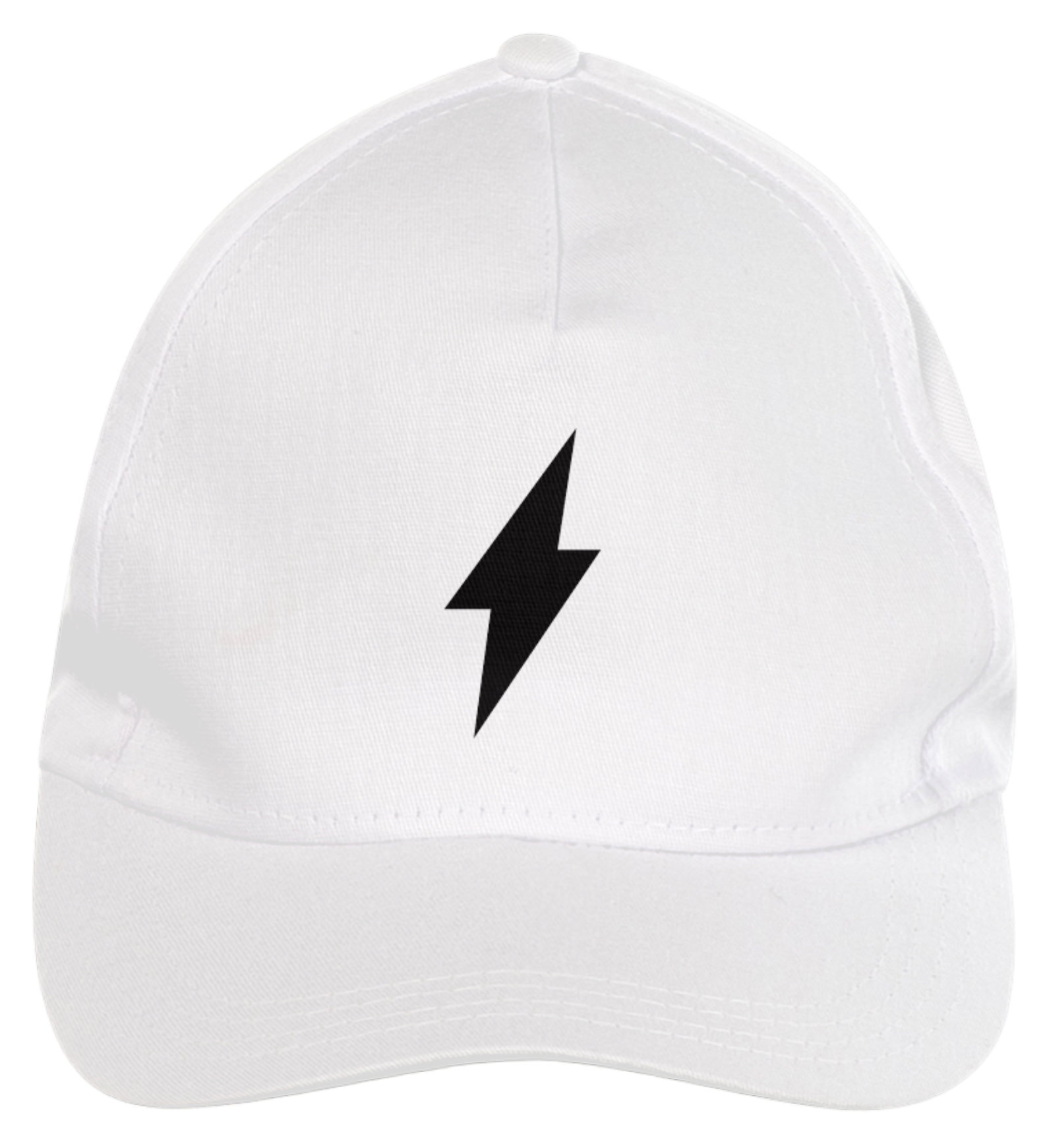 BONÉ BRANCO  ABA CURVADA RAIO