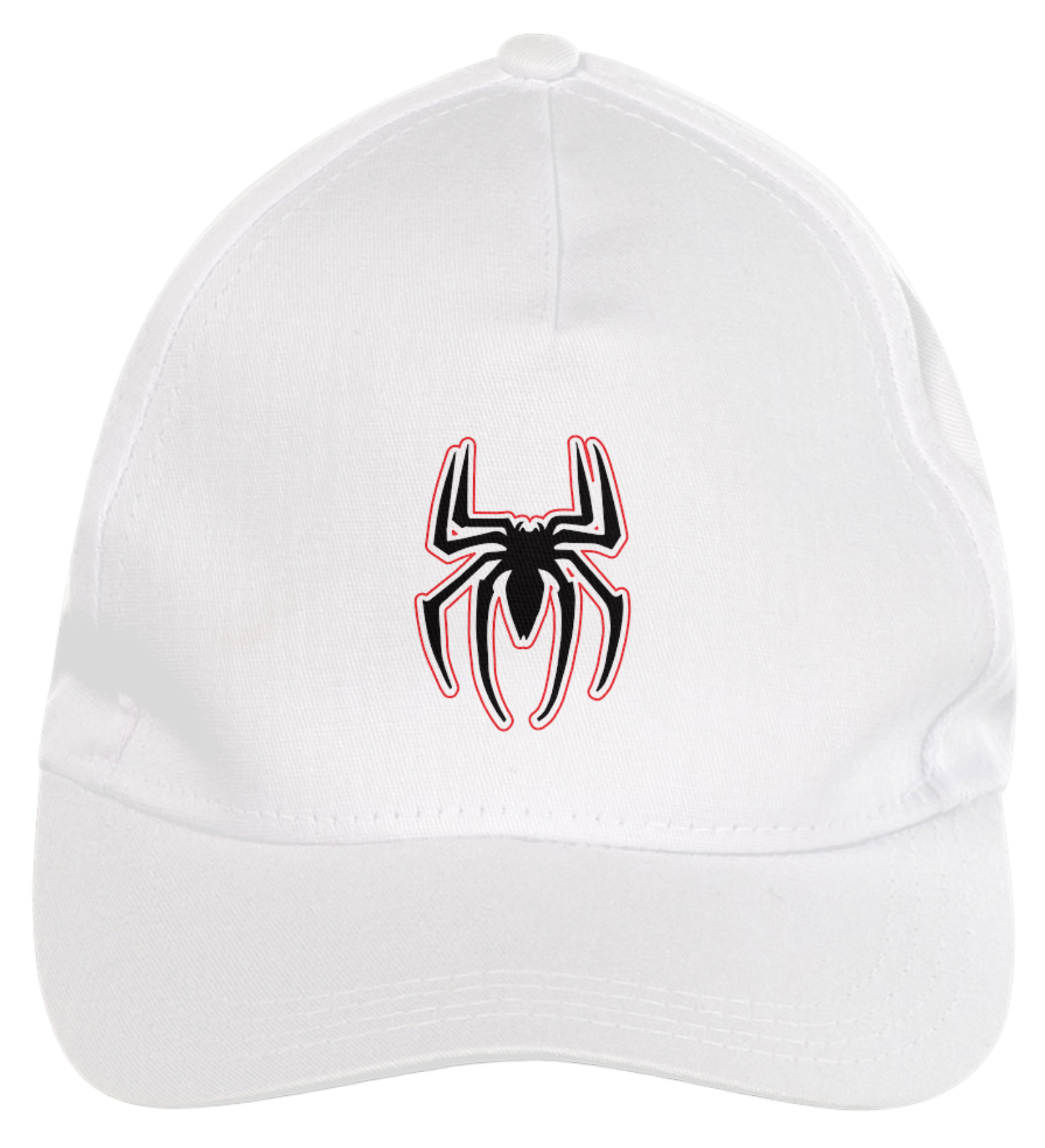 BONÉ BRANCO ABA CURVADA ARANHA