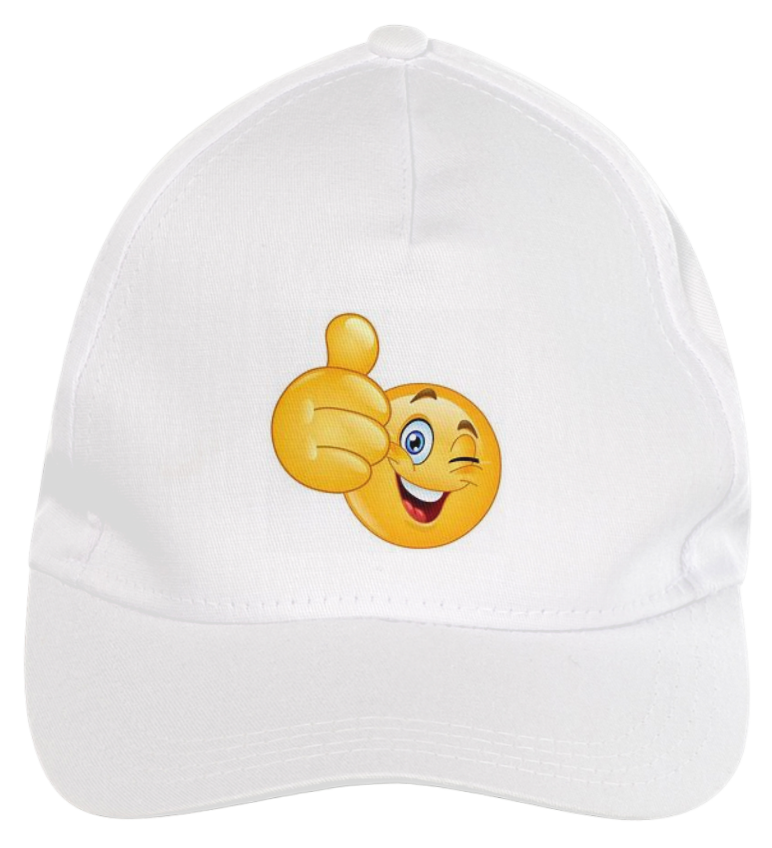 BONÉ BRANCO ABA CURVADA EMOCIONO  