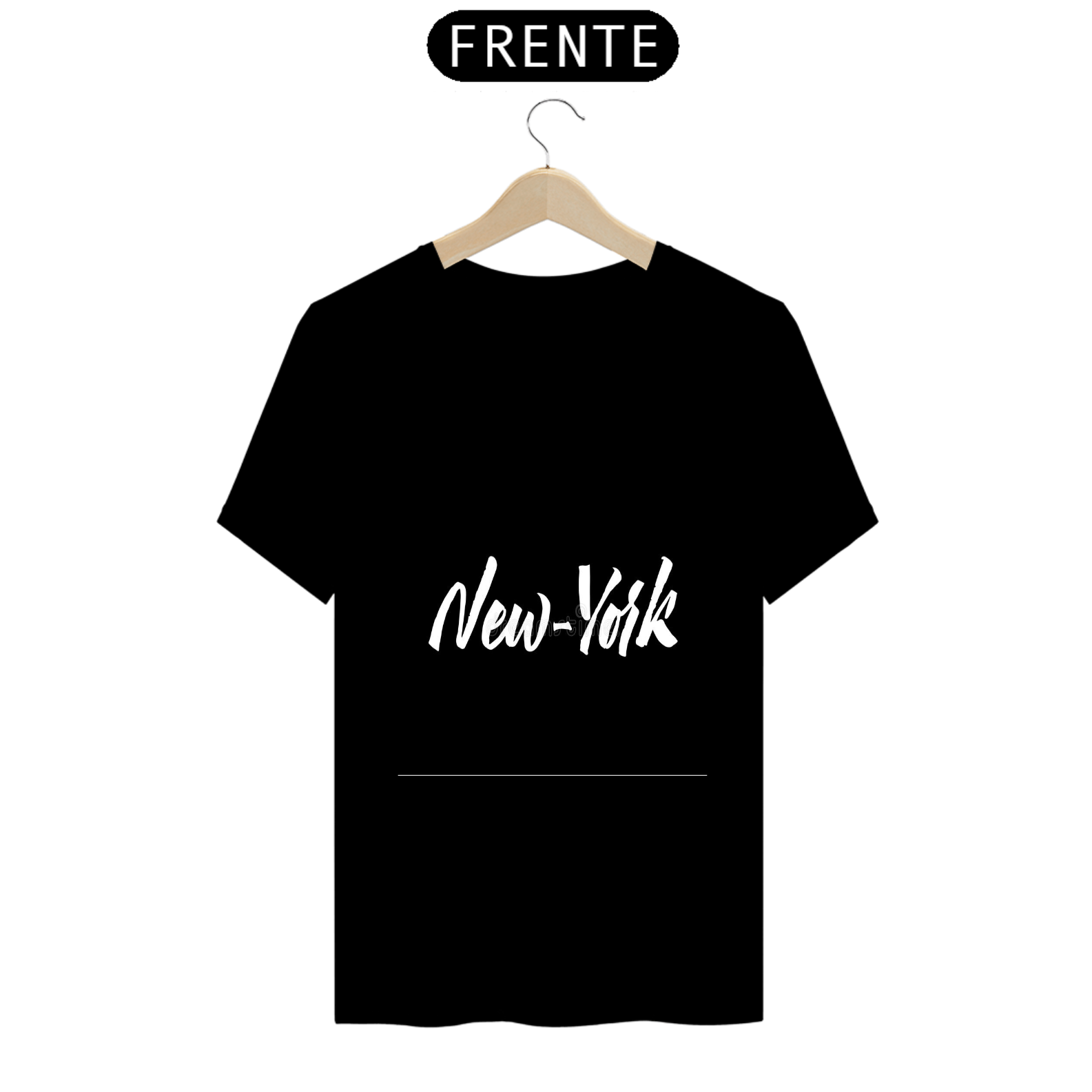 CAMISETA PRETA NEW YORK
