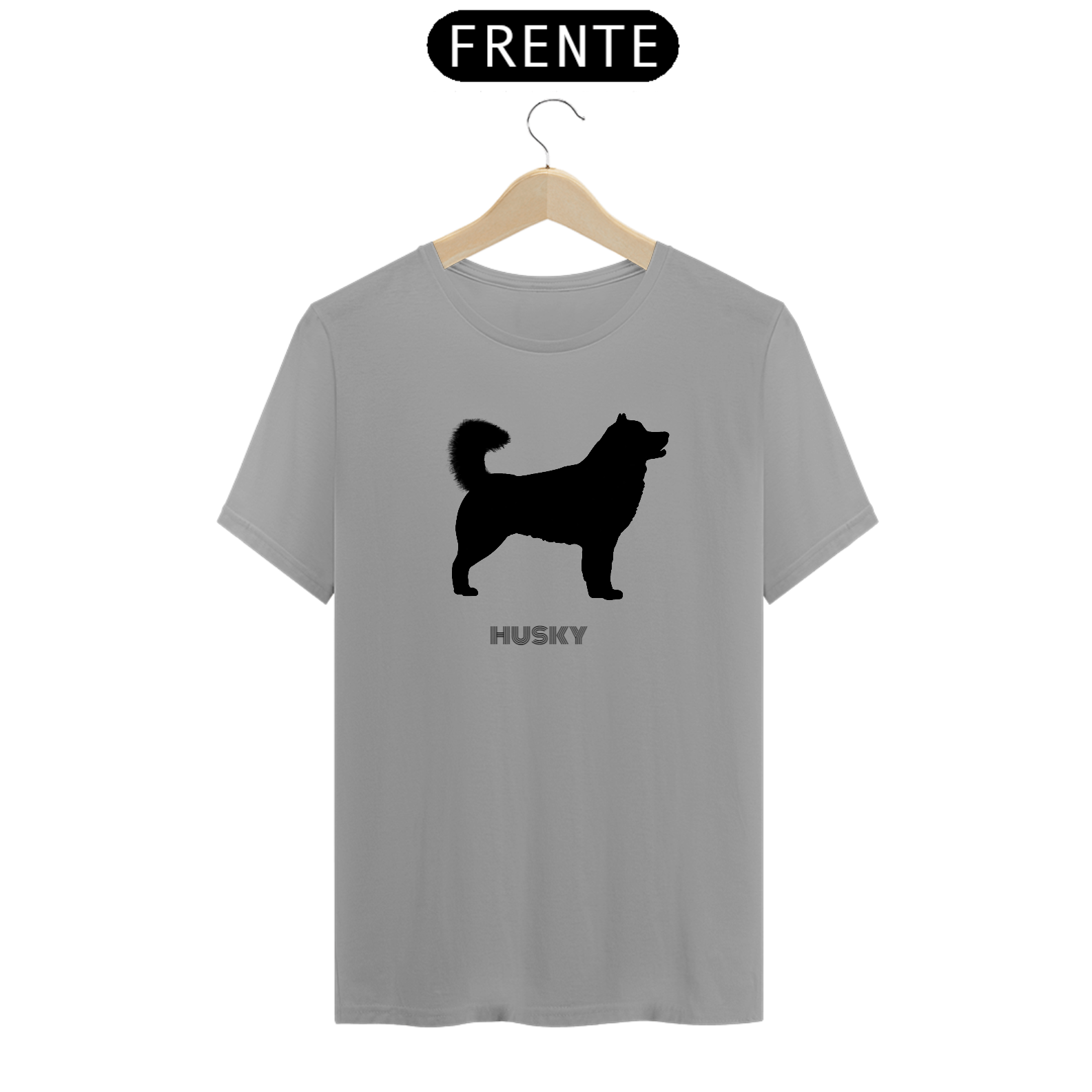 Camiseta sombra de Husky - T-shirt Husky