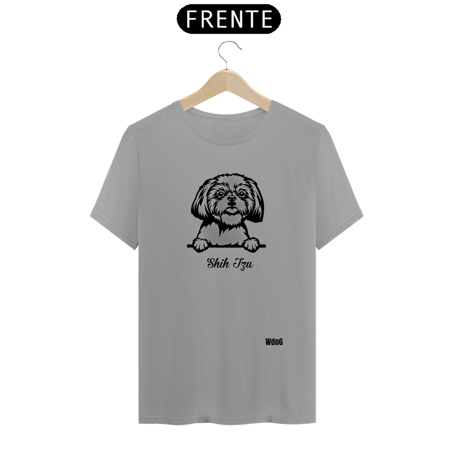 Camiseta Shih Tzu / T-shirt Shih Tzu