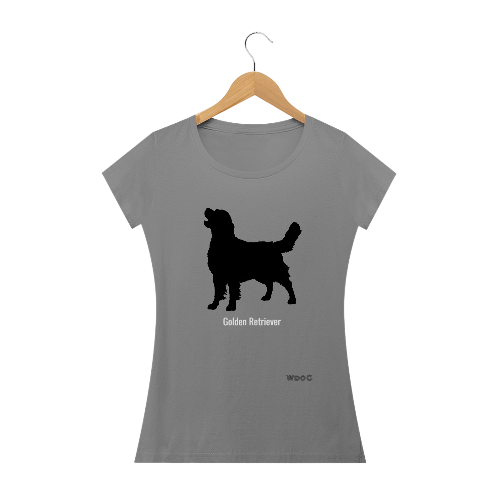 Golde Retriever sombra / T-shirt Women Golden Retriever 
