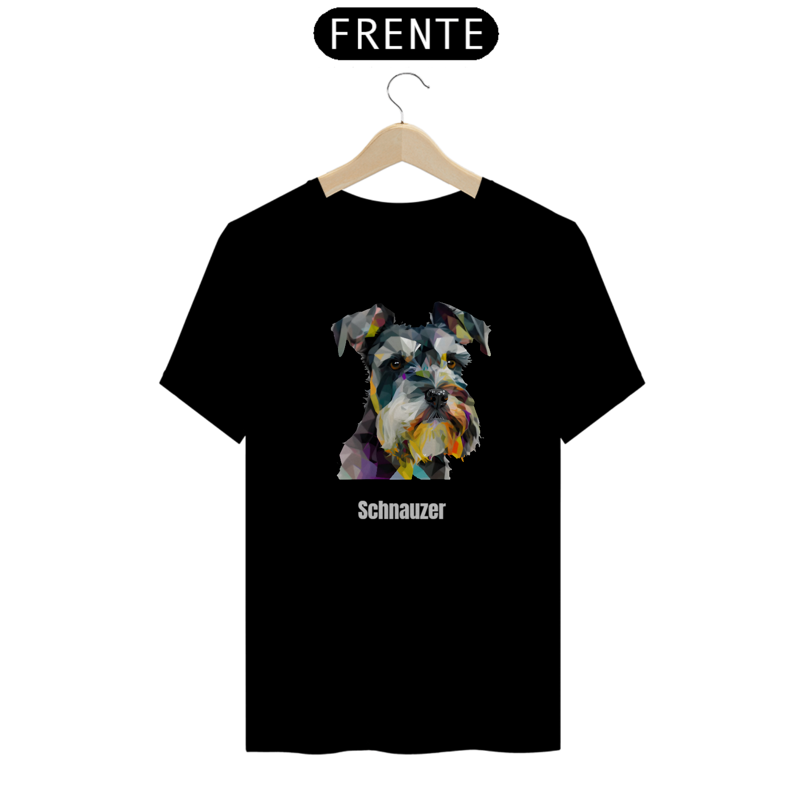 Schnauzer Pintura / T-shirt Schnauzer