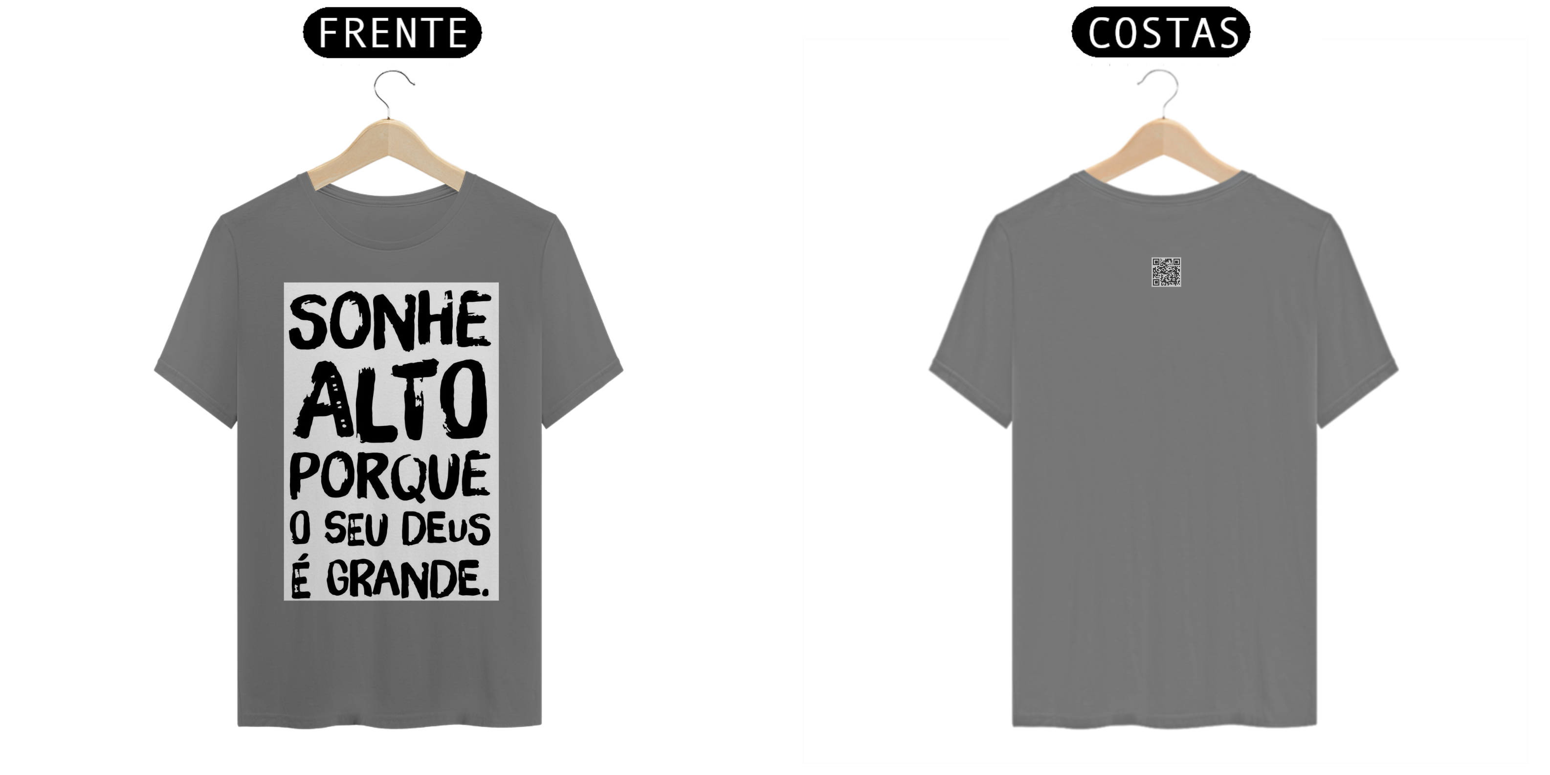 Camiseta - Sonhe Alto - Coloridas