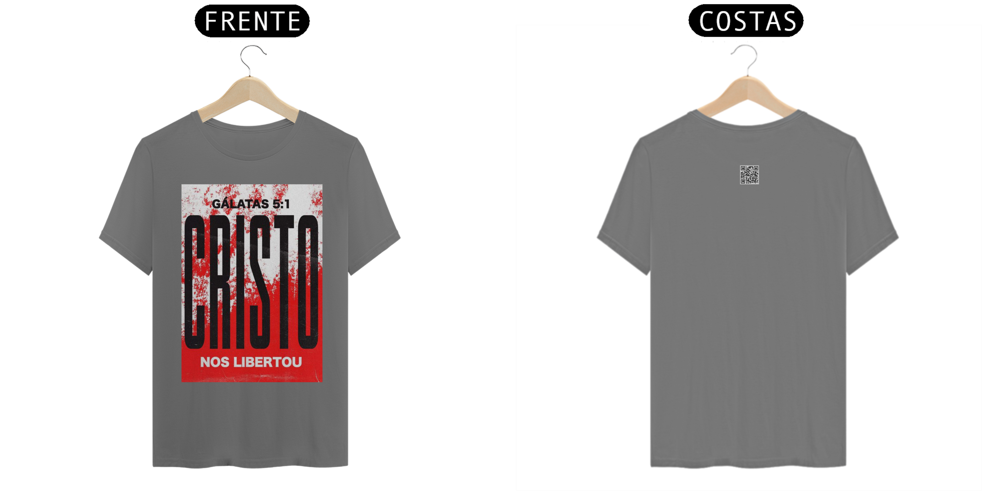 Nome do produto: Camiseta - Gálatas 5:1