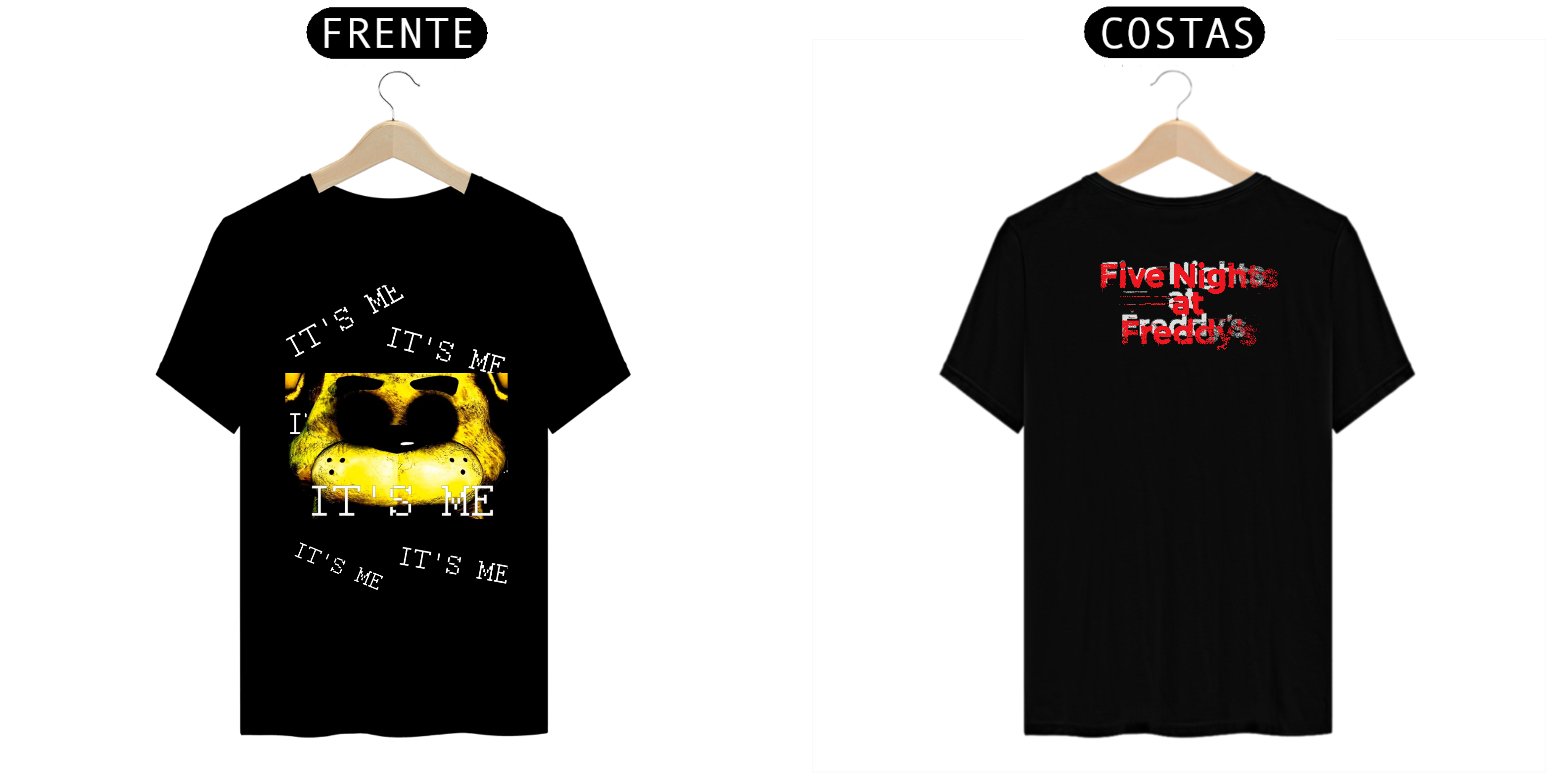 Camisa Golden Freddy FNAF