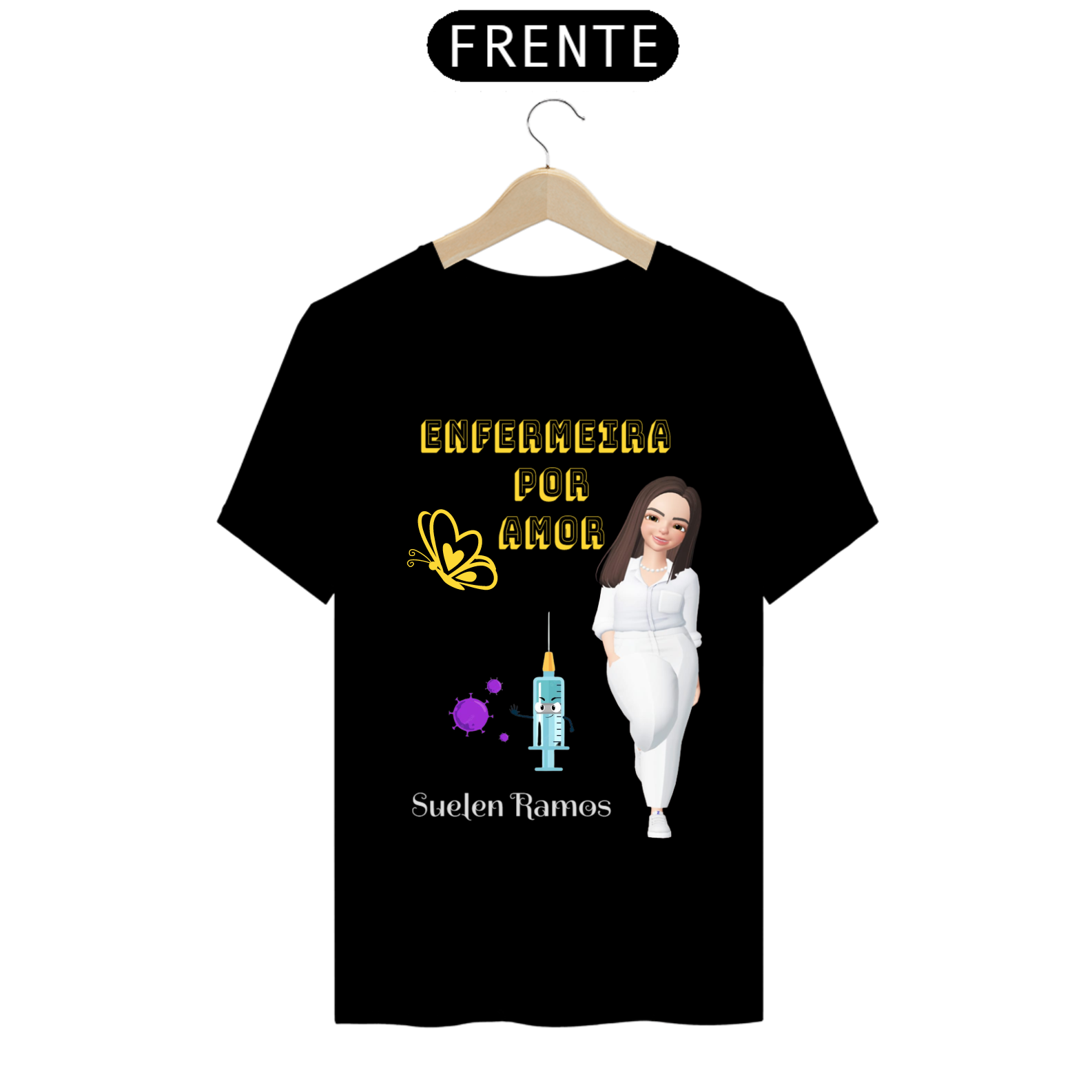 Nome do produto  Camiseta (profissão ) personalizada ! 