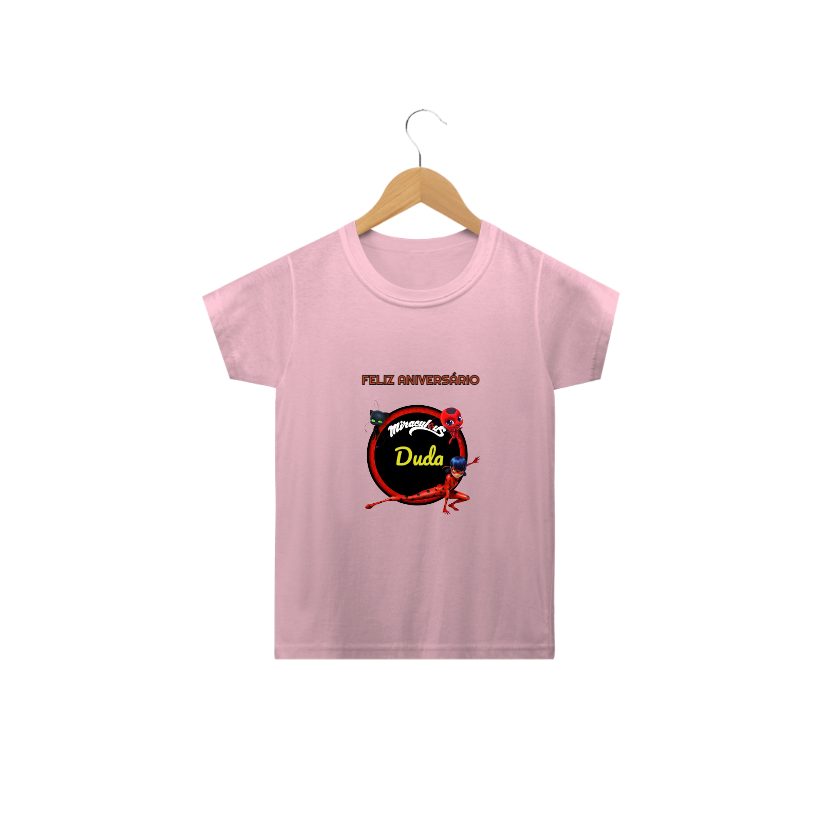 Nome do produto  Camisetas (Tema aniversário) Personalizada 