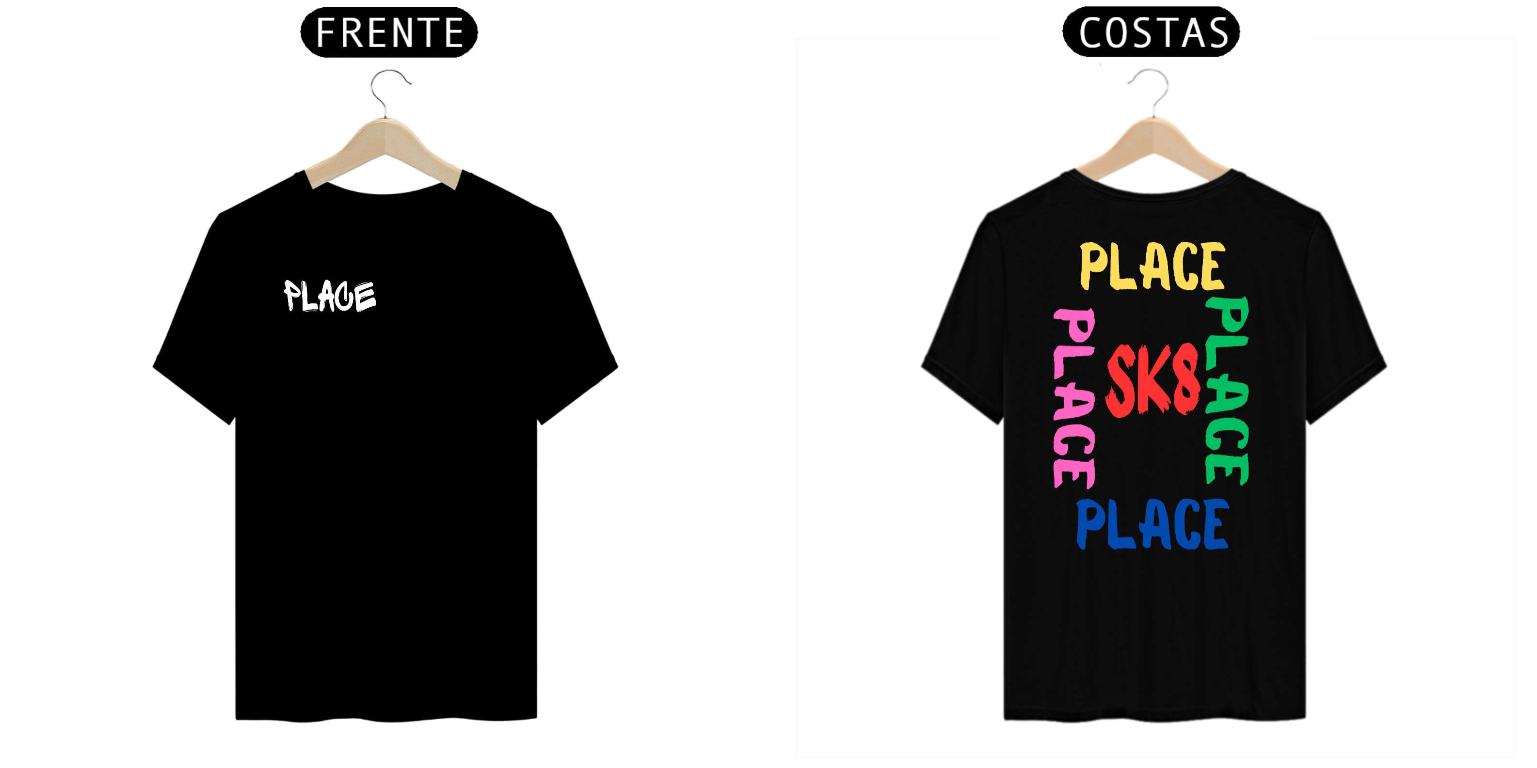 PLACE T-SHIRT MODELO 1