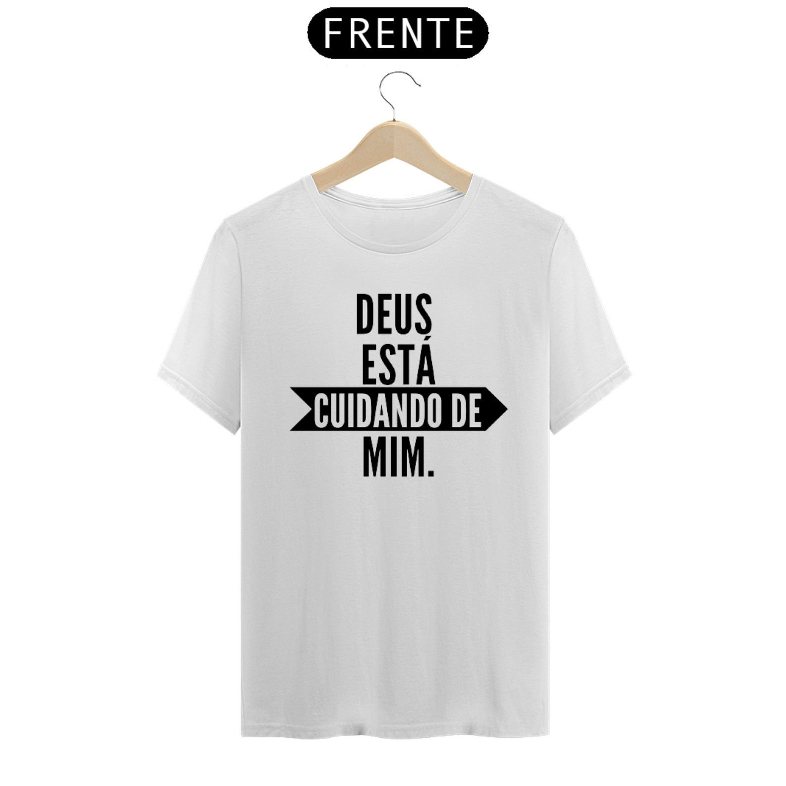 Camiseta Masculina Cuidando de Mim
