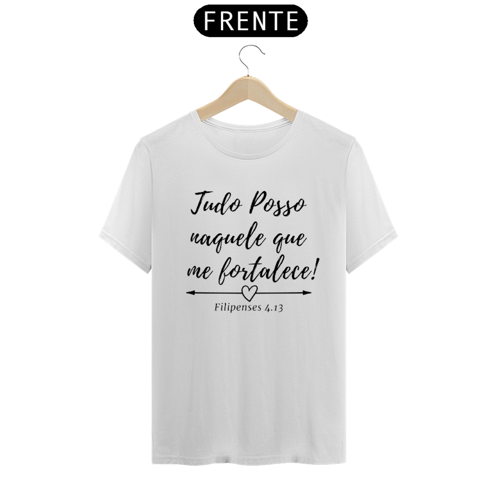 Camiseta Masculina Tudo Posso