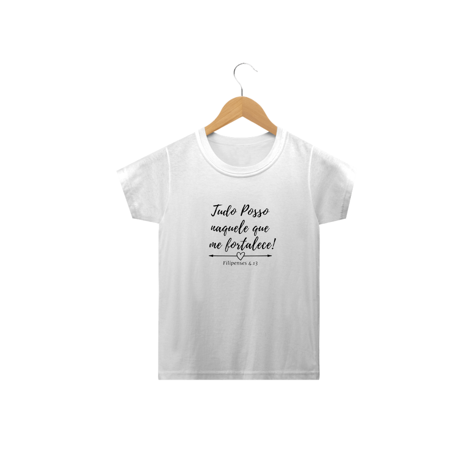 Camiseta Infantil Tudo Posso