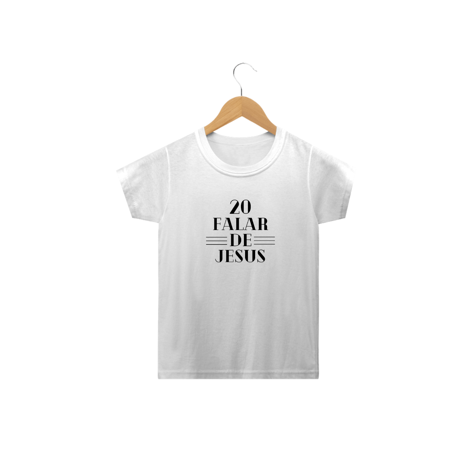 Camiseta Infantil 20 Falar