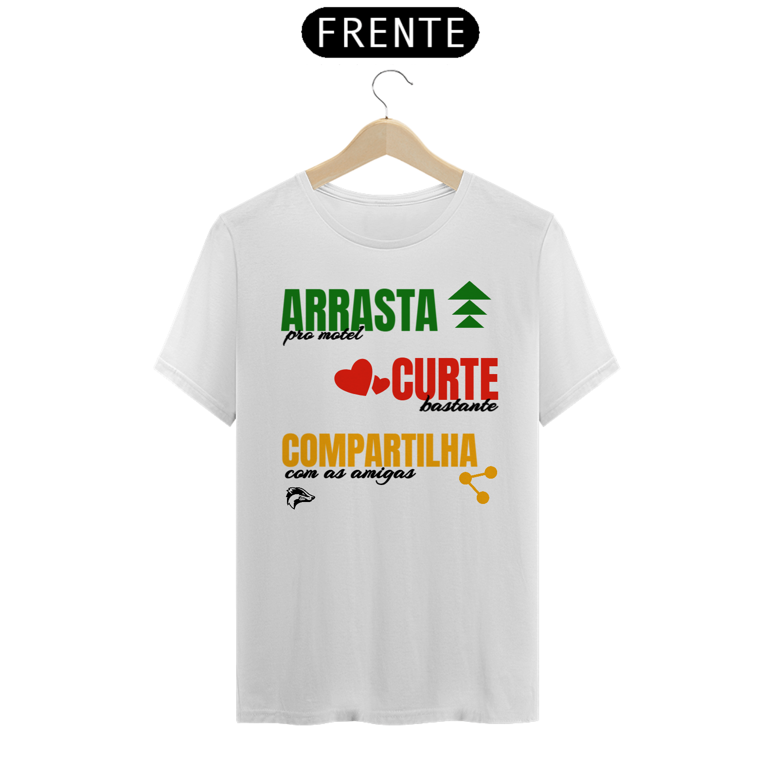 Camisa Quality - ARRASTA, CURTE E COMPARTILHA