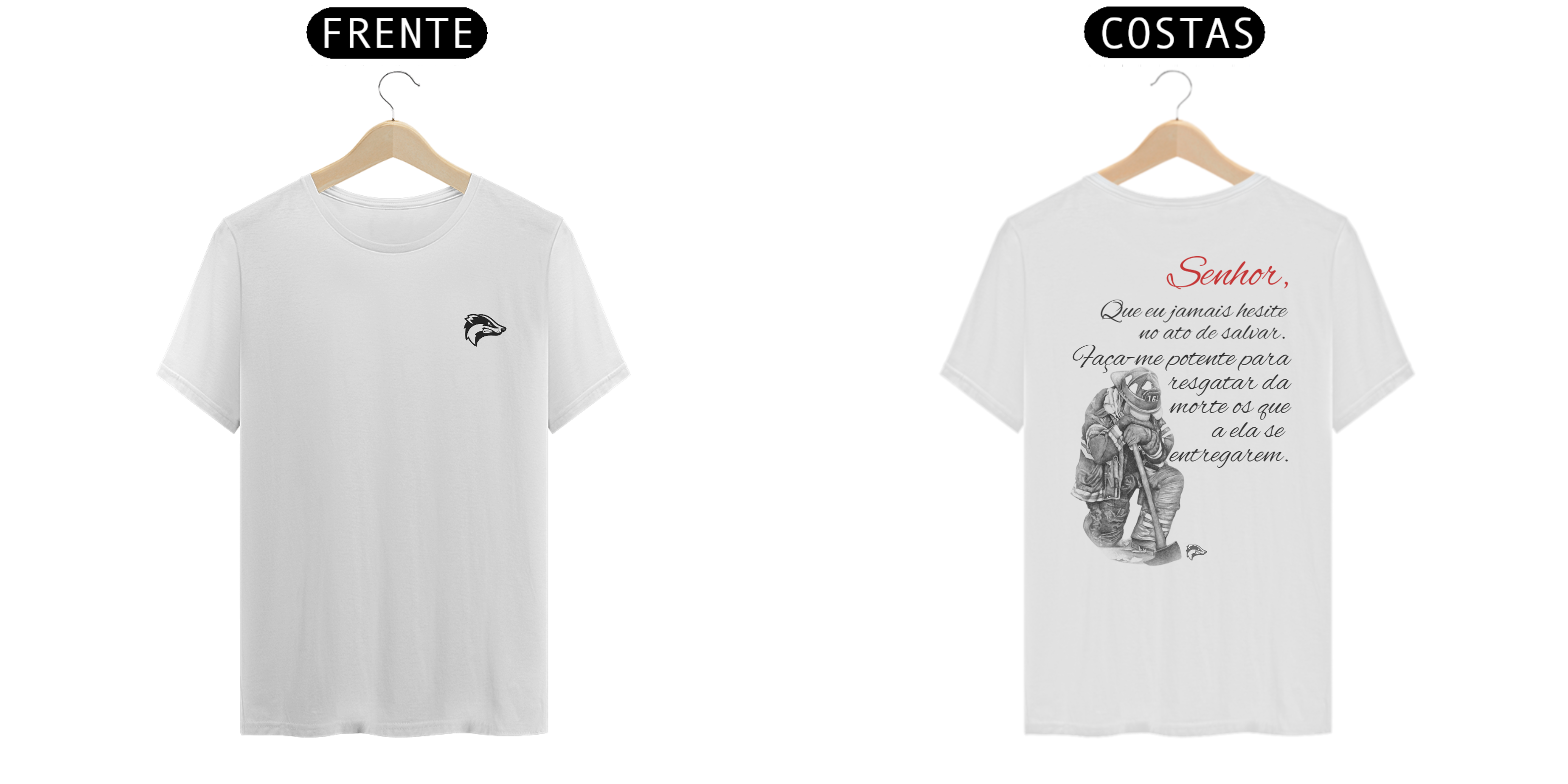 Camisa Quality - SENHOR, QUE EU JAMAIS HESITE...