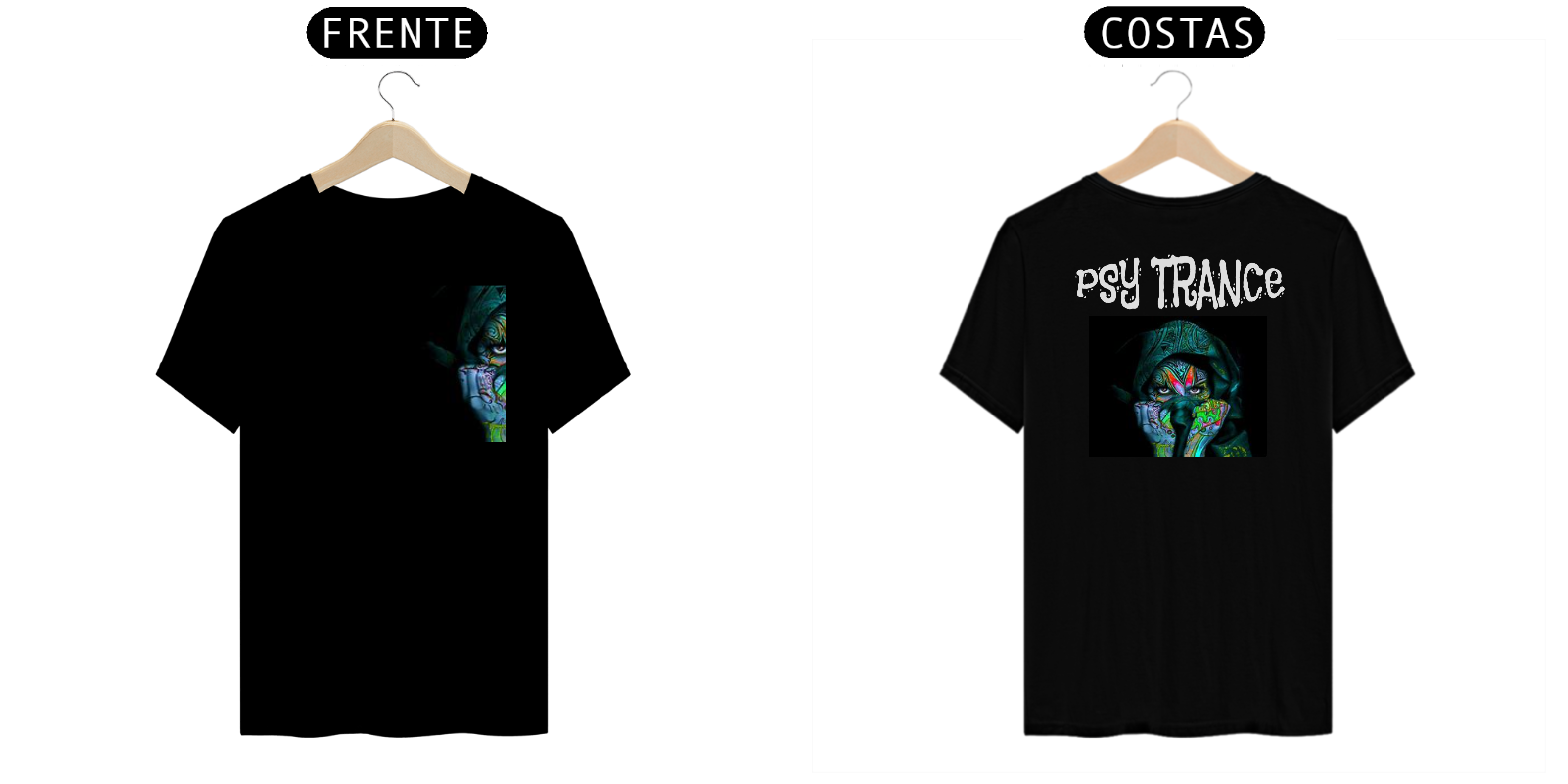 CAMISETA ( psy trance )