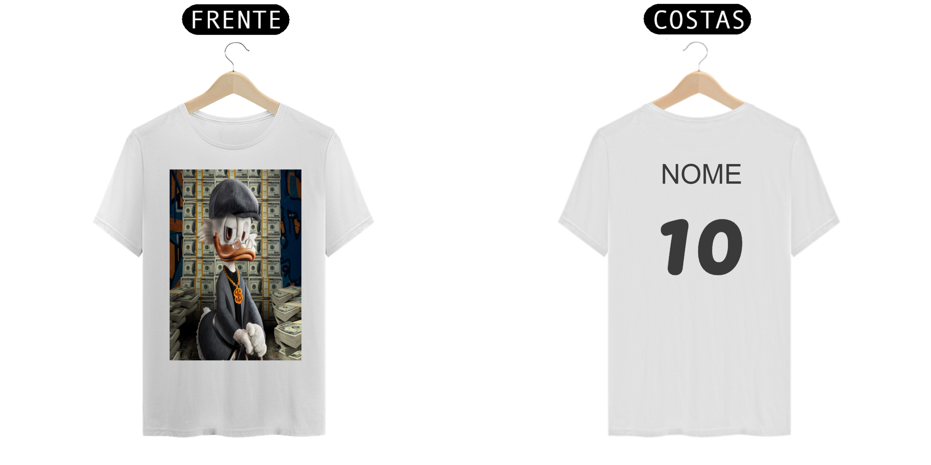 Personalizada- TIO PATINHAS - NOME / NUMERO