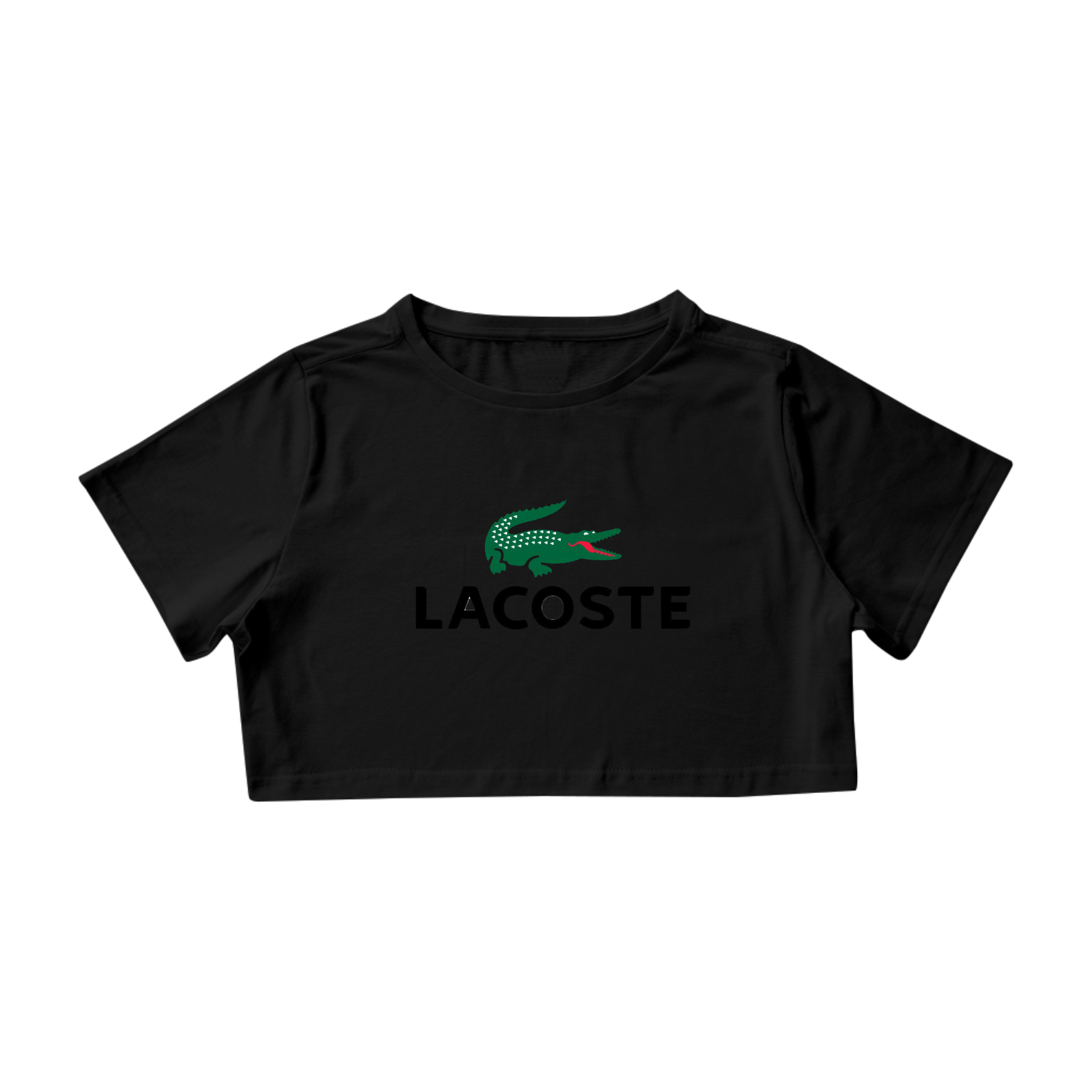 Nome do produto: Camisa Cropped - Lacoste
