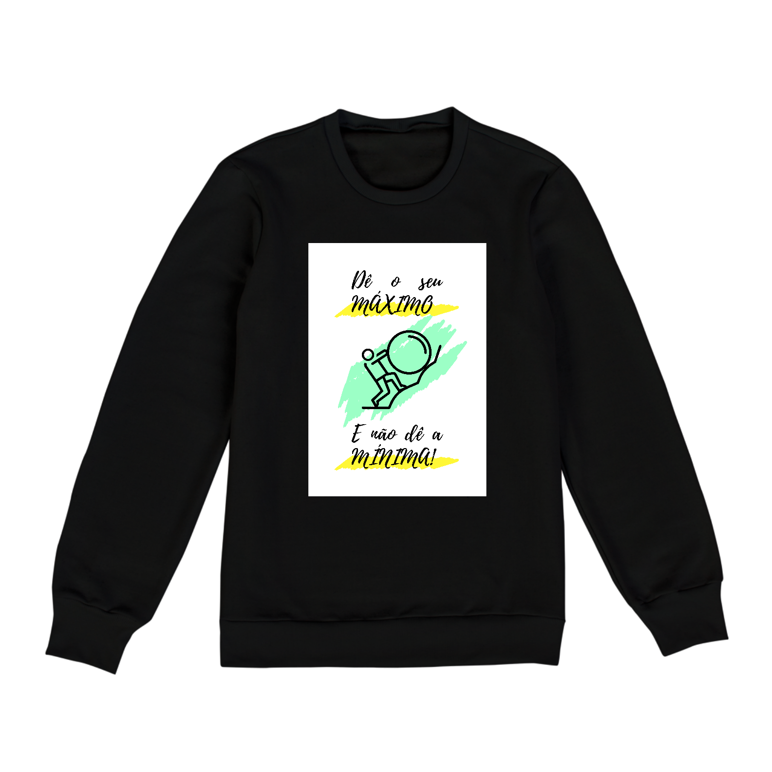 Nome do produto  Blusa Frase de academia