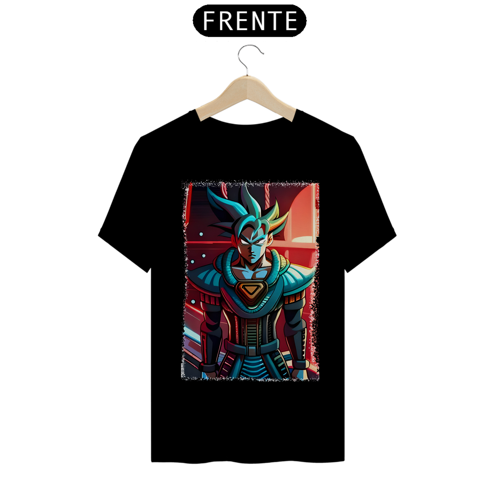 CAMISETA DRAGON BALL CYBERPUNK