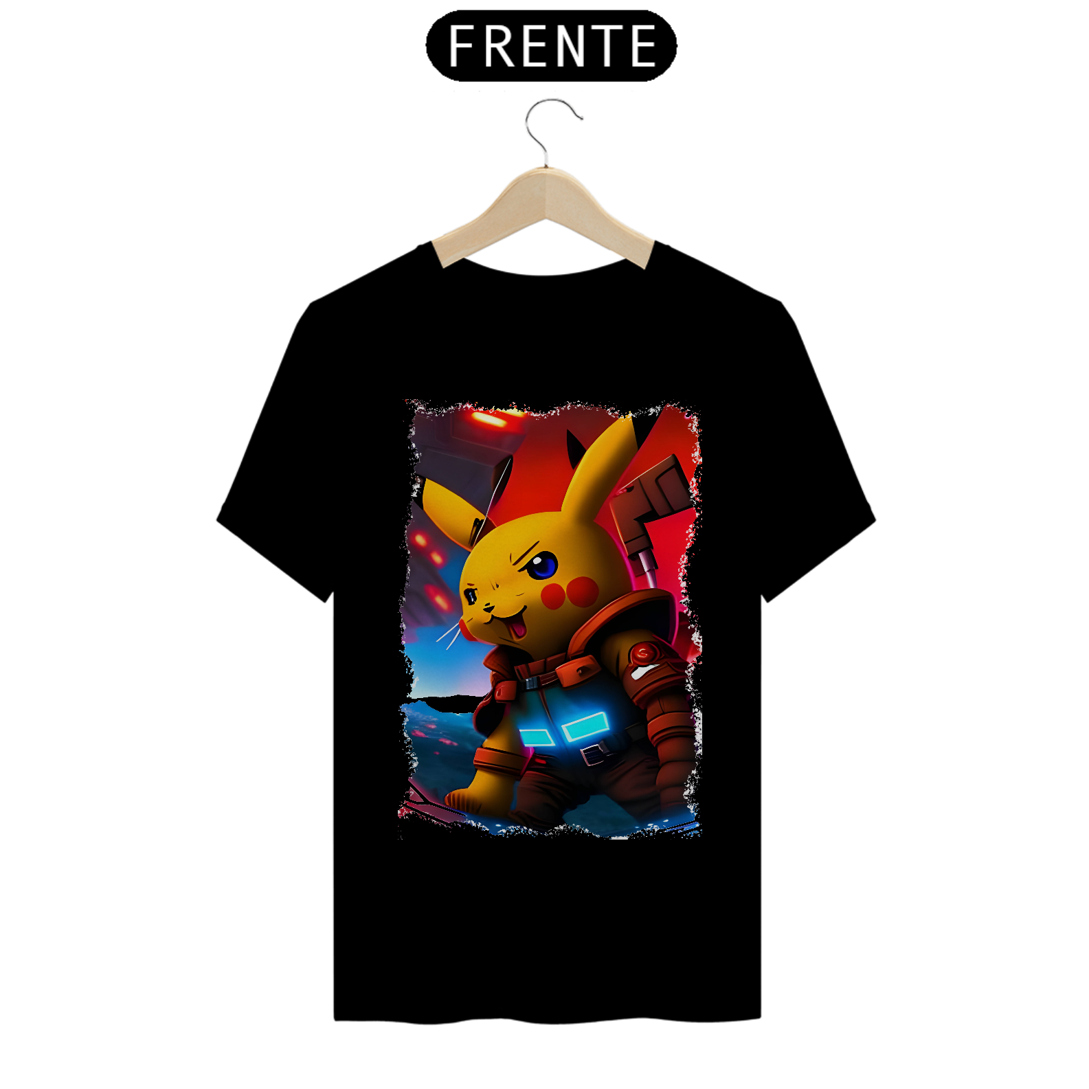 Nome do produto: CAMISETA PIKACHU