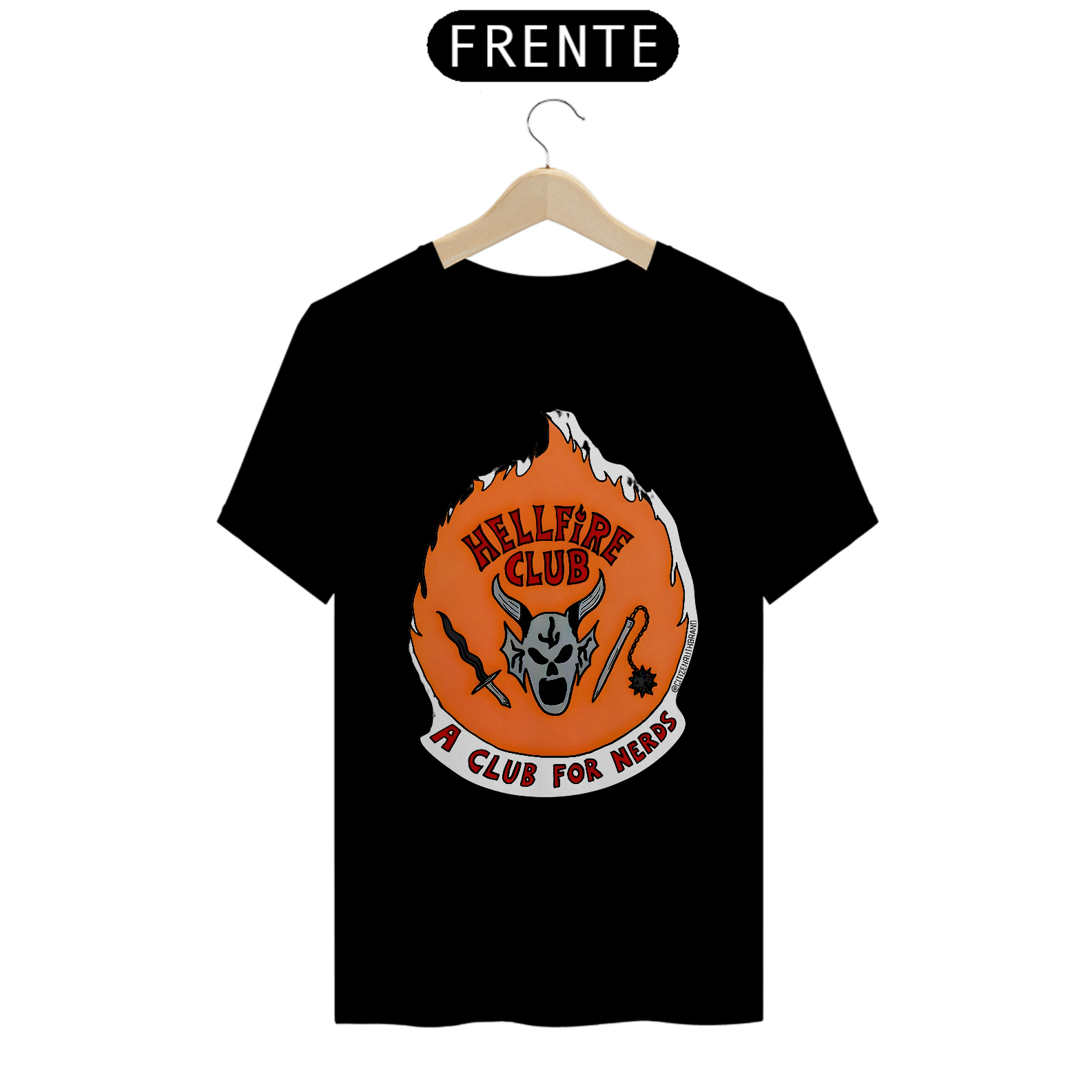 CAMISETA HELLFIRE CLUB NERD