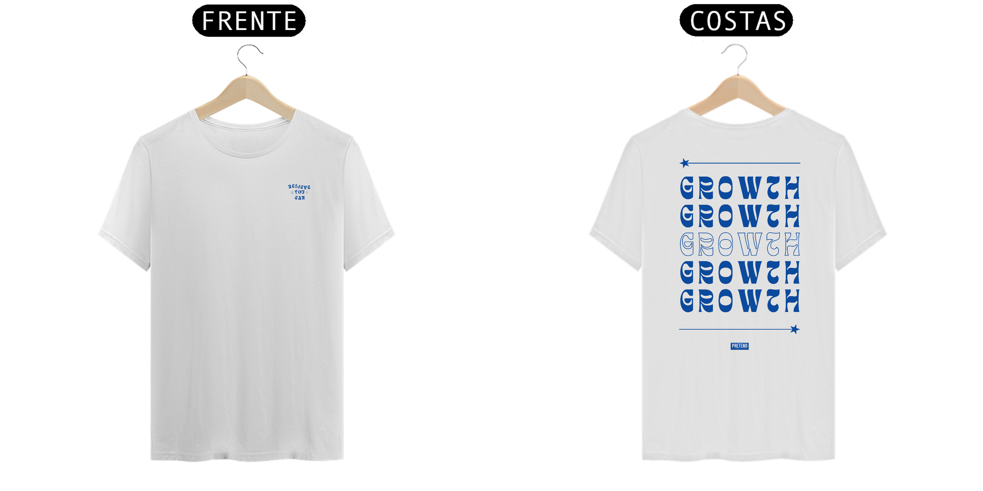 Camiseta Masculina Vintage Pretend 