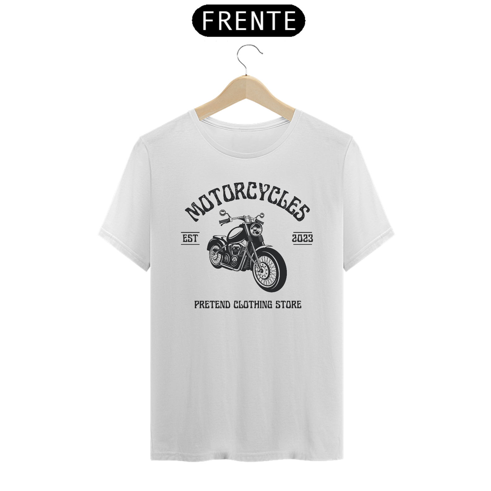 Camiseta Masculina Pretend Motorcycles