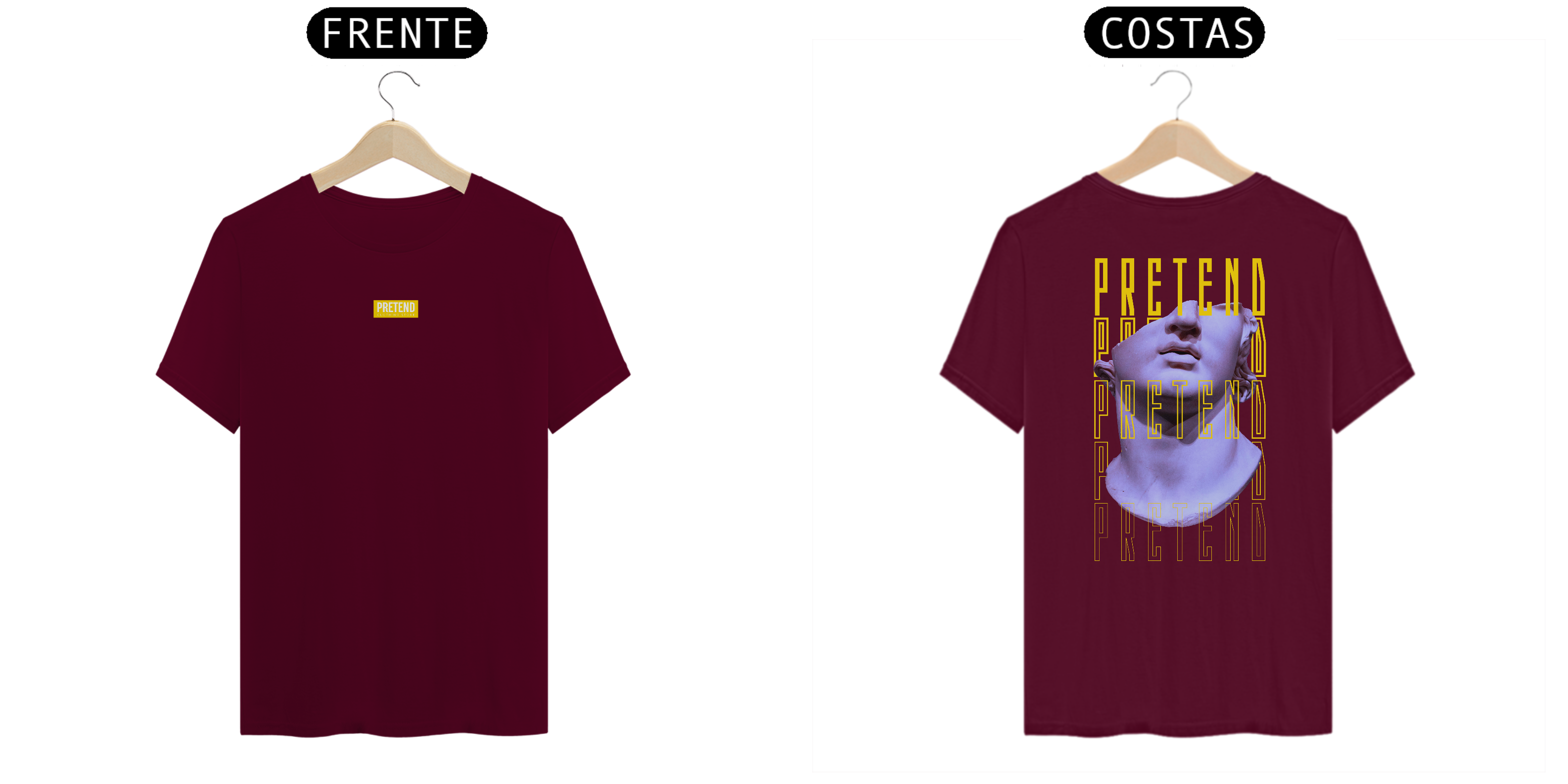 Camiseta Masculina Pretend Modern