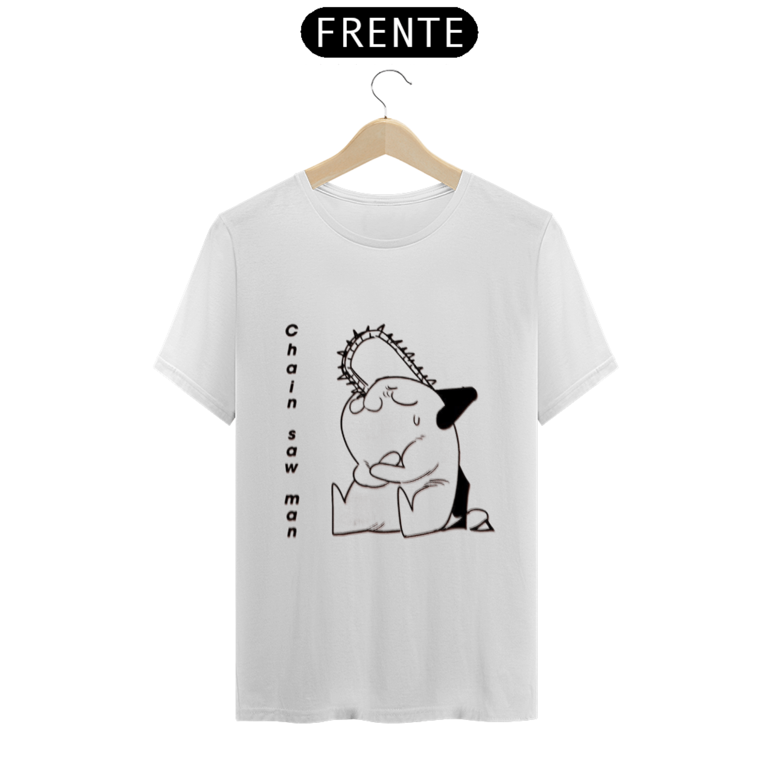 Nome do produto  Camiseta Pochita 
