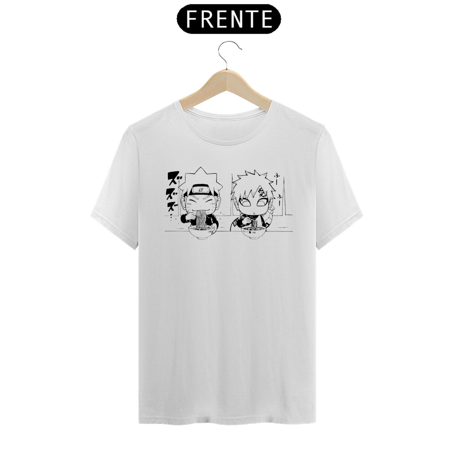 Nome do produto  Camiseta Naruto e Gaara