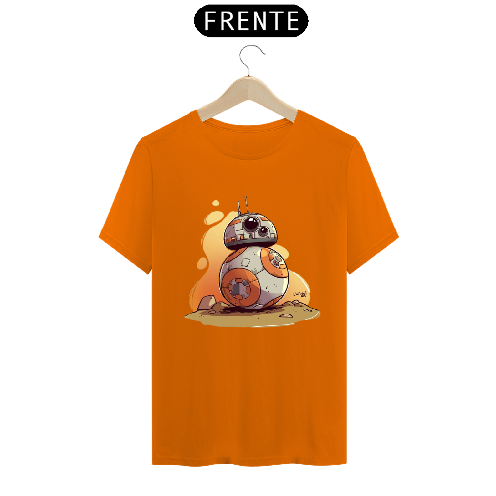 Nome do produto  Camiseta BB-8