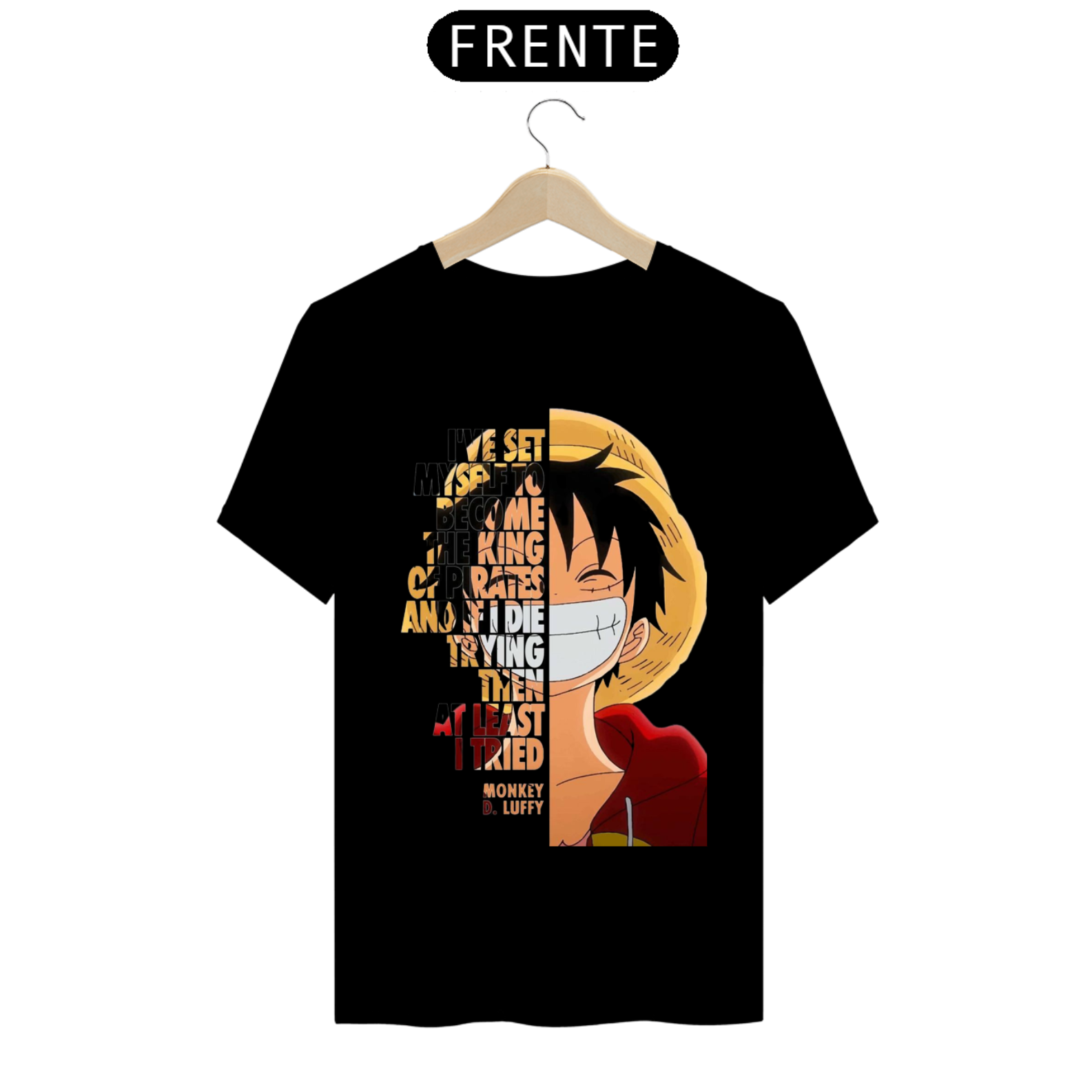 Nome do produto  Camiseta Luffy