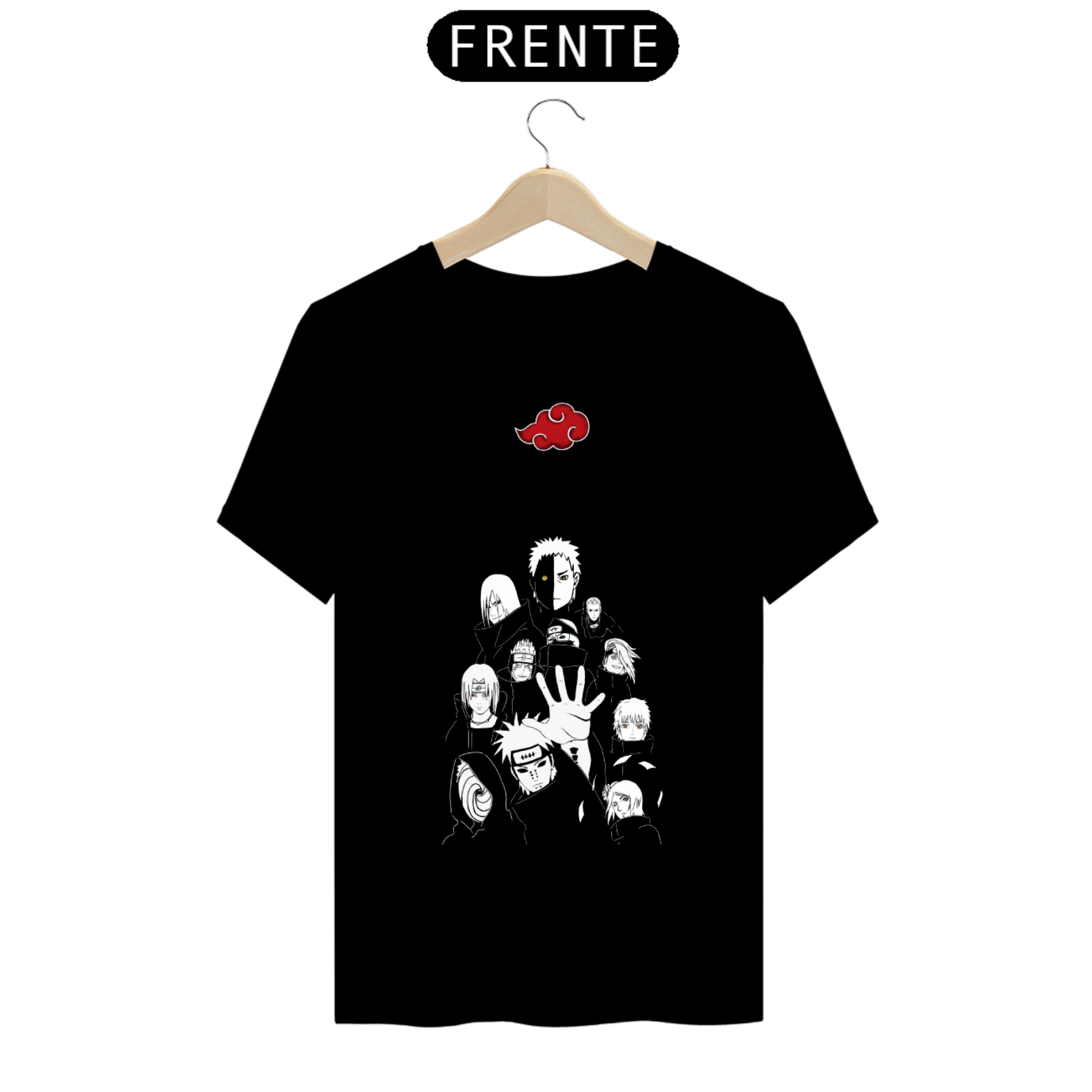 Nome do produto  Camiseta Akatsuki
